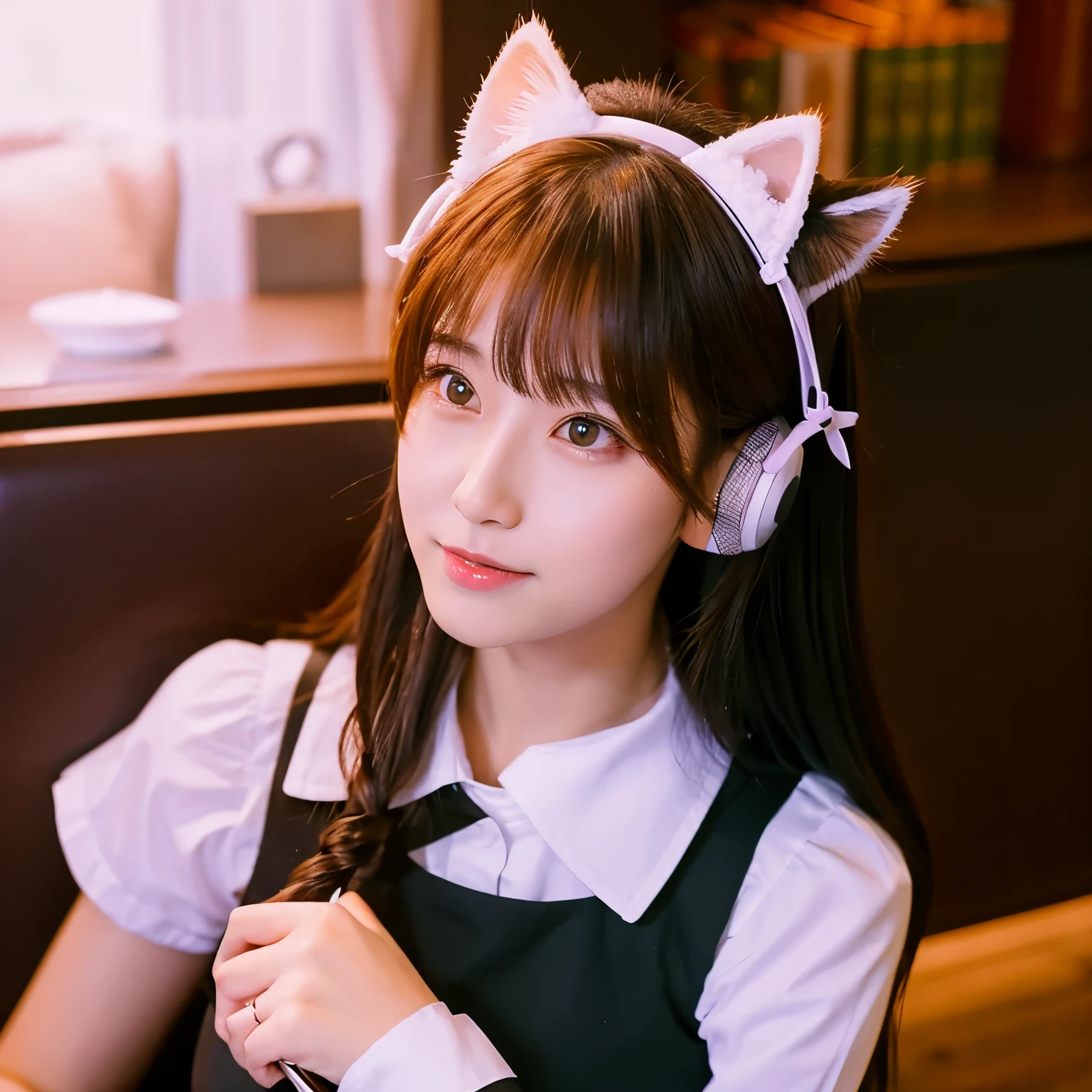 Cat ear maid