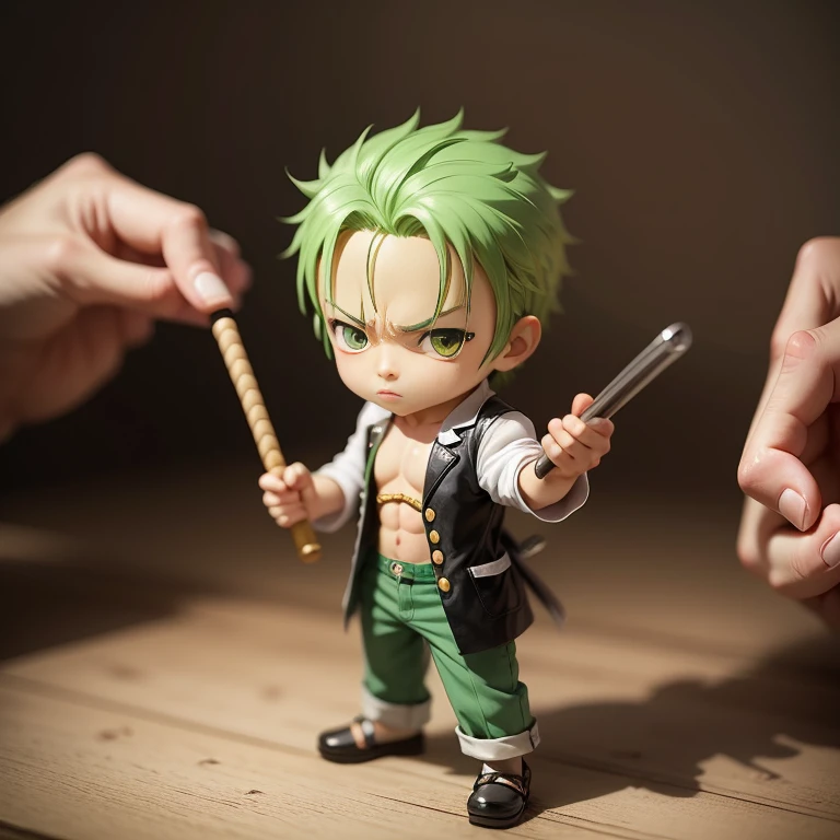 Roronoa Zoro, chibi one piece,Awakening,aura