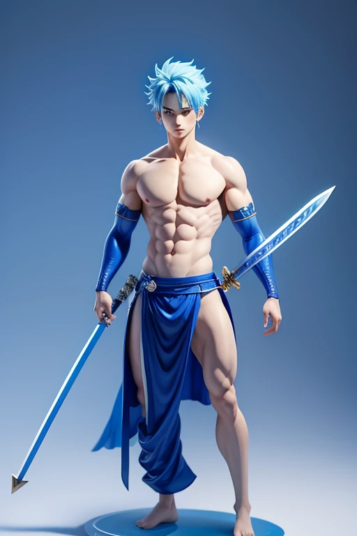 Roronoa Zoro, chibi one piece,Blue Costume、lapis lazuli blue awakening Unleash your true potential,lapis lazuli blue aura,lapis lazuli blue swordRoronoa Zoro, chibi one piece,Blue Costume、lapis lazuli blue awakening Unleash your true potential,lapis lazuli blue aura,lapis lazuli blue Japanese sword