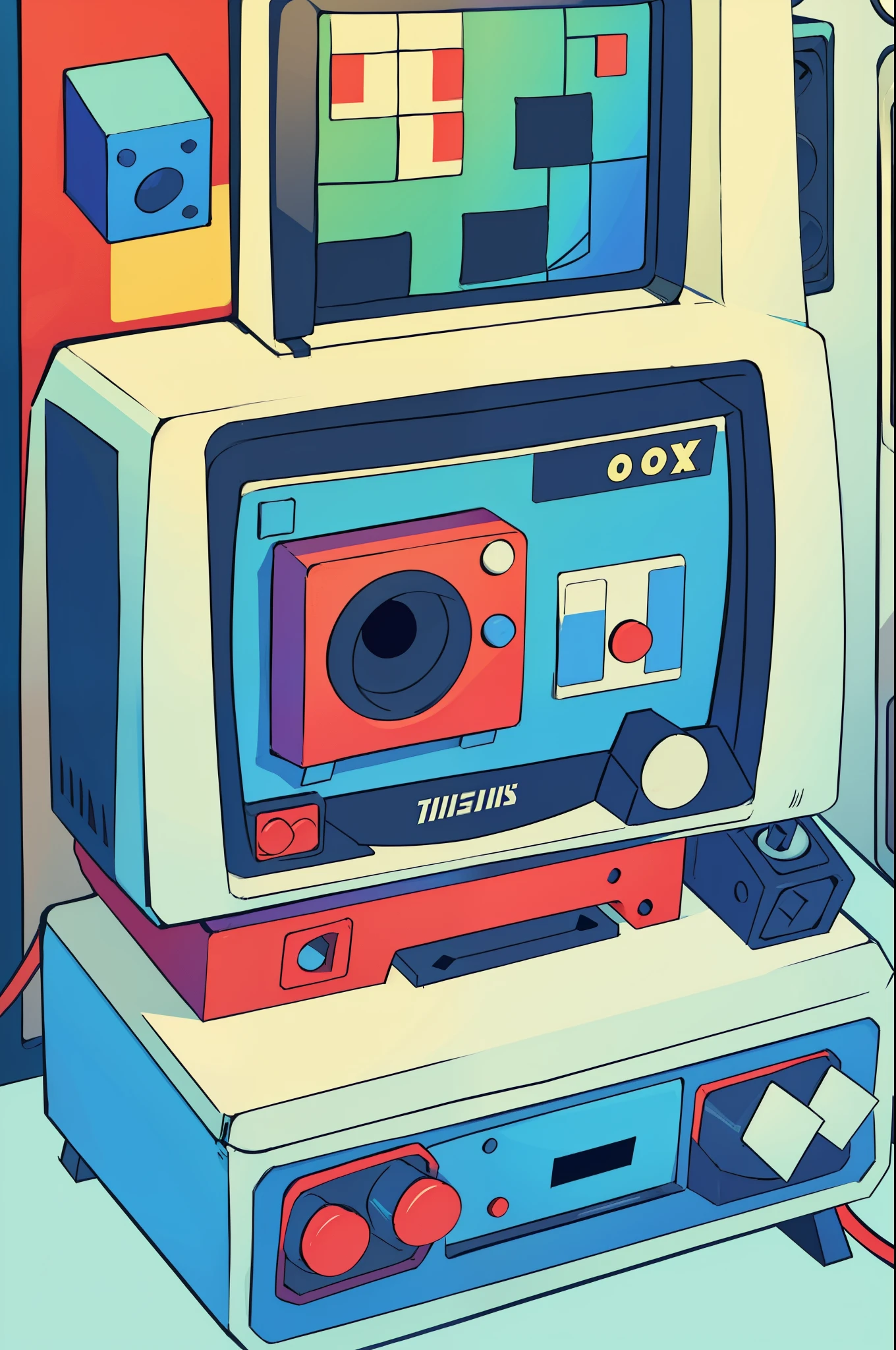 Retro games come alive in the form of Pixel art, with each square and pixel meticulously designed to transport us back in time. Tetris, the iconic puzzle game, stands out with its vibrant colors and sharp focus, creating an addictive and immersive gaming experience. The retro aesthetic is further emphasized through the use of vintage graphics and the soft, grainy texture reminiscent of old television screens. As you dive deeper into the game, the sound of classic beeps and boops resonate, completing the nostalgic journey.