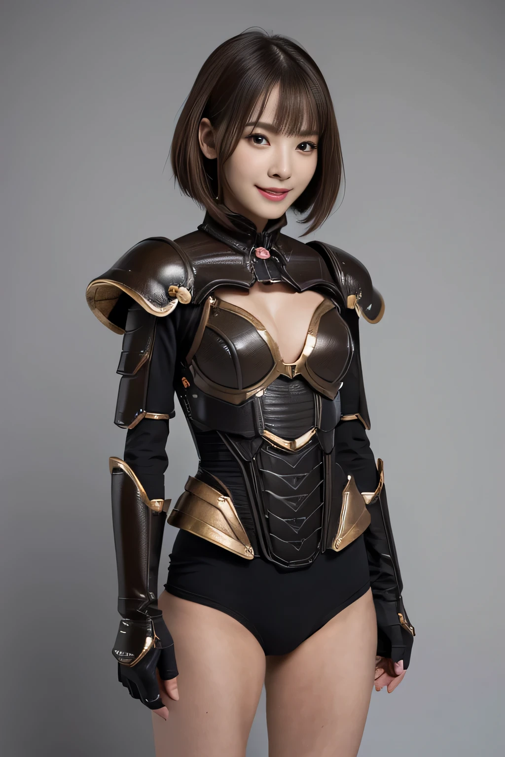 (high resolution,masterpiece,best quality,extremely detailed CG, anime, official art:1.4), realistic, photo, amazing fine details, all intricate, gloss and shiny,awesome many layers, 8k wall paper, 3d, sketch, kawaii, illustration,( solo:1.4), perfect female proportion,villainess, (fusion of dark brown cockroach and lady:1.4), (brown cockroach form lady:1.2), (brown cockroach lady:1.2), (fusion:1.2), (solo:1.4), (evil smile:1.2), muscular, abs, (cockroach brown exoskeleton bio insect suit:1.4), (cockroach brown exoskeleton bio insect armor:1.2), (brown transparency cockroach wing:1.4), (brown cockroach antennae:1.3),