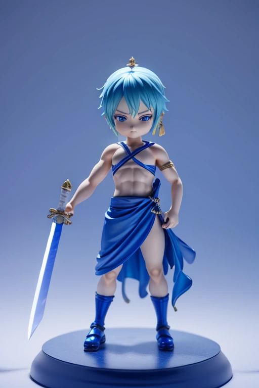 Roronoa Zoro, chibi one piece,Blue Costume、lapis lazuli blue awakening Unleash your true potential,lapis lazuli blue aura,lapis lazuli blue swordRoronoa Zoro, chibi one piece,Blue Costume、lapis lazuli blue awakening Unleash your true potential,lapis lazuli blue aura,lapis lazuli blue Japanese sword