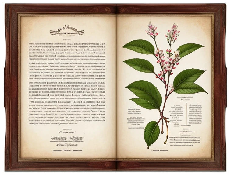 vintage victorian style Accurate plant encyclopedia (highest quality:1.2), (be familiar with:1.2), (masterpiece:1.2), vintage botanical illustrations of cherries and cherry blossom flowers, ((cherry))