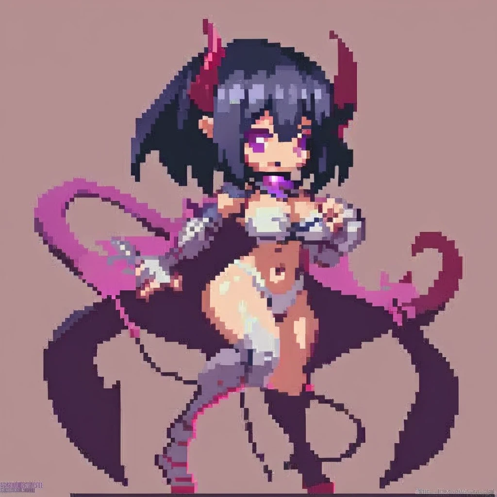 Top Down, RPG, D&D, UOStyle, Ultima Online, pixel art, oil painting, NES, retro game card.. anime illustration, a beautiful female demon, dark souls, kawaii, dynamic pose, wide angle, trending on pixiv fanbox, painted by stanley lau, painted by greg rutkowski, painted by stanley artgerm, digital art, trending on artstation. a masterpiece painting of the inside of an alien