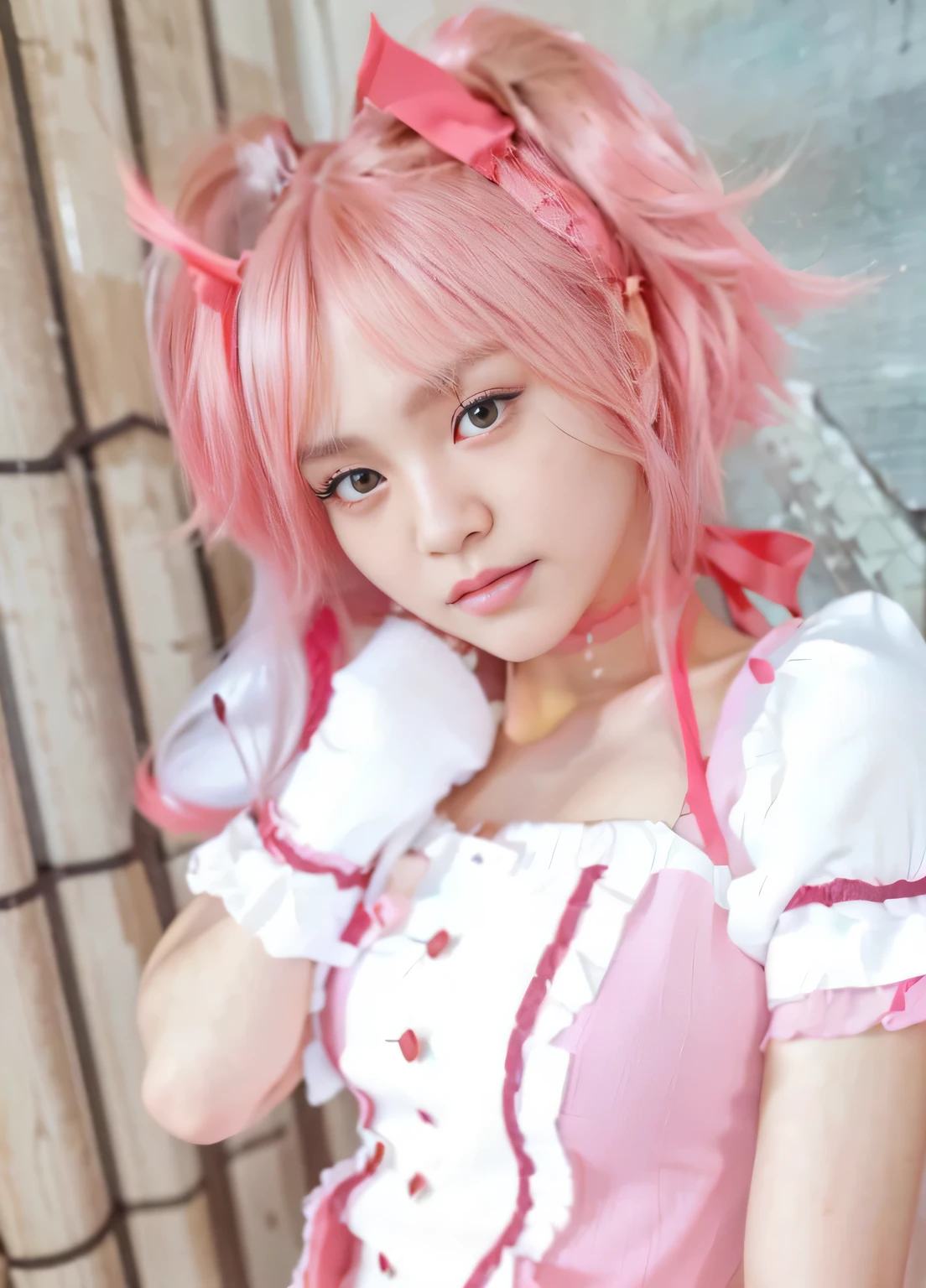 japanese Extremely cute girl, skinny body, flat chest, extremely ultra detailed face, extremely ultra real skin, extremely ultra detailed eyes, (masterpiece, best quality:1.3), octane rendering, (8k, uhd, ultra high res), extremely ultra detailed real texture, professional lighting, (realistic:1.4), (RAW photo:1.3), (photorealistic:1.5), (sharp focus:1.2), (clearly:1.2)