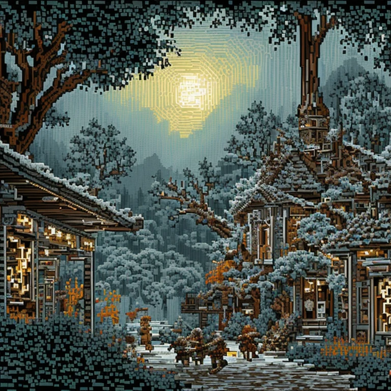 Retro Game, 8-bit pixel art, iconic retro game characters, RPG elements, retro-inspired game levels, (masterpiece, best quality, perfect composition, very aesthetic, absurdres, ultra-detailed, intricate details, Professional, official art, Representative work:1.3)