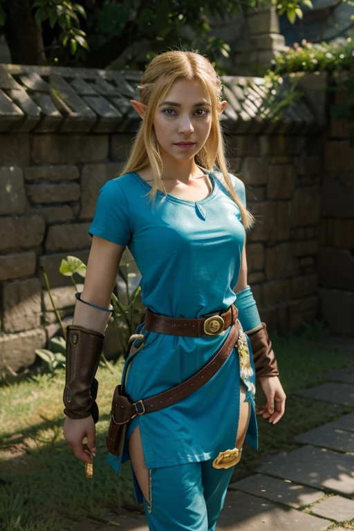Vivid depiction、3DCG、Clear photos、A dark underground prison、Zelda is one of them.、Hands, feet and body bound with rope、Gaze Here、Depiction of the upper body