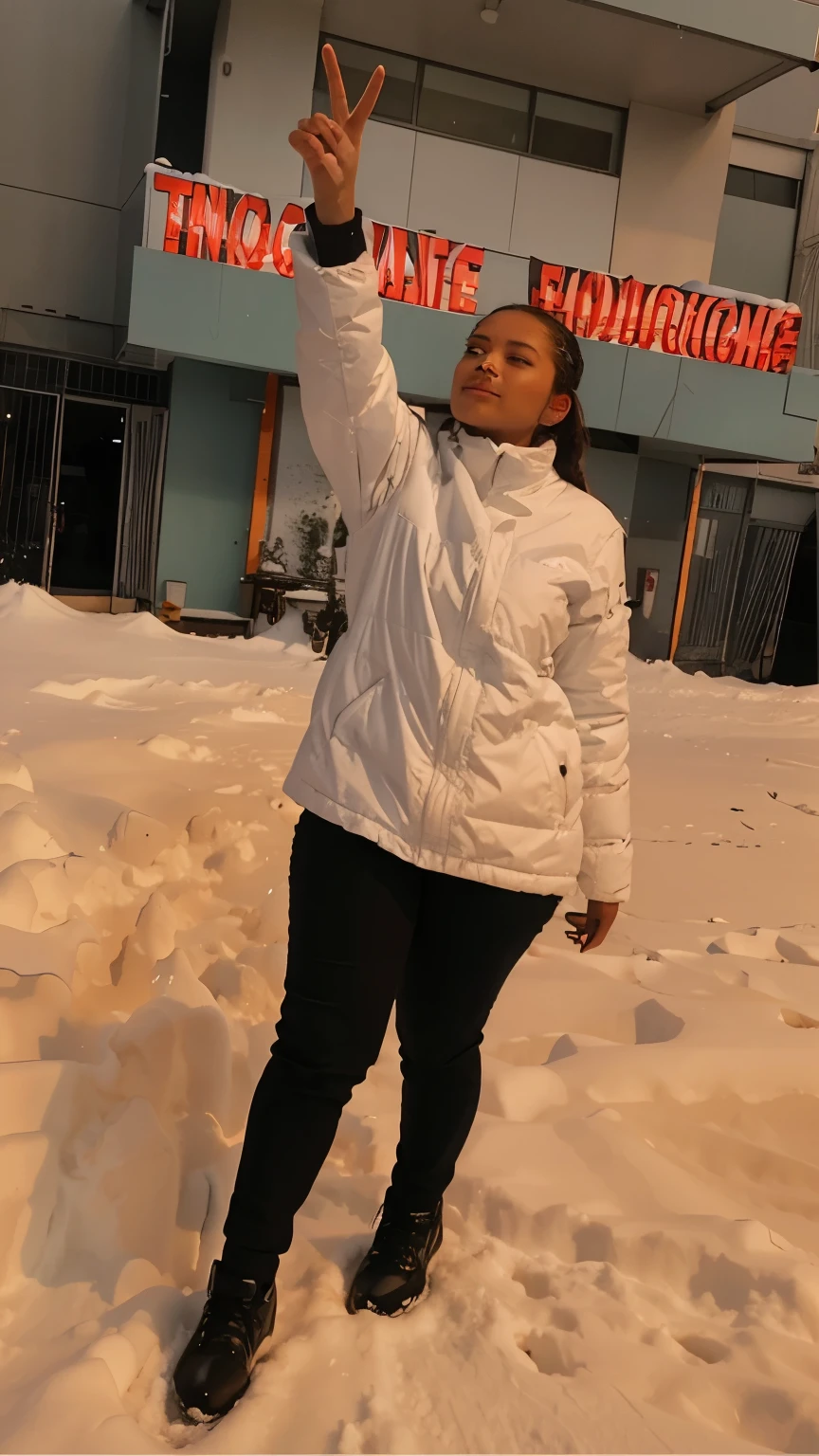Put this on a snow environment