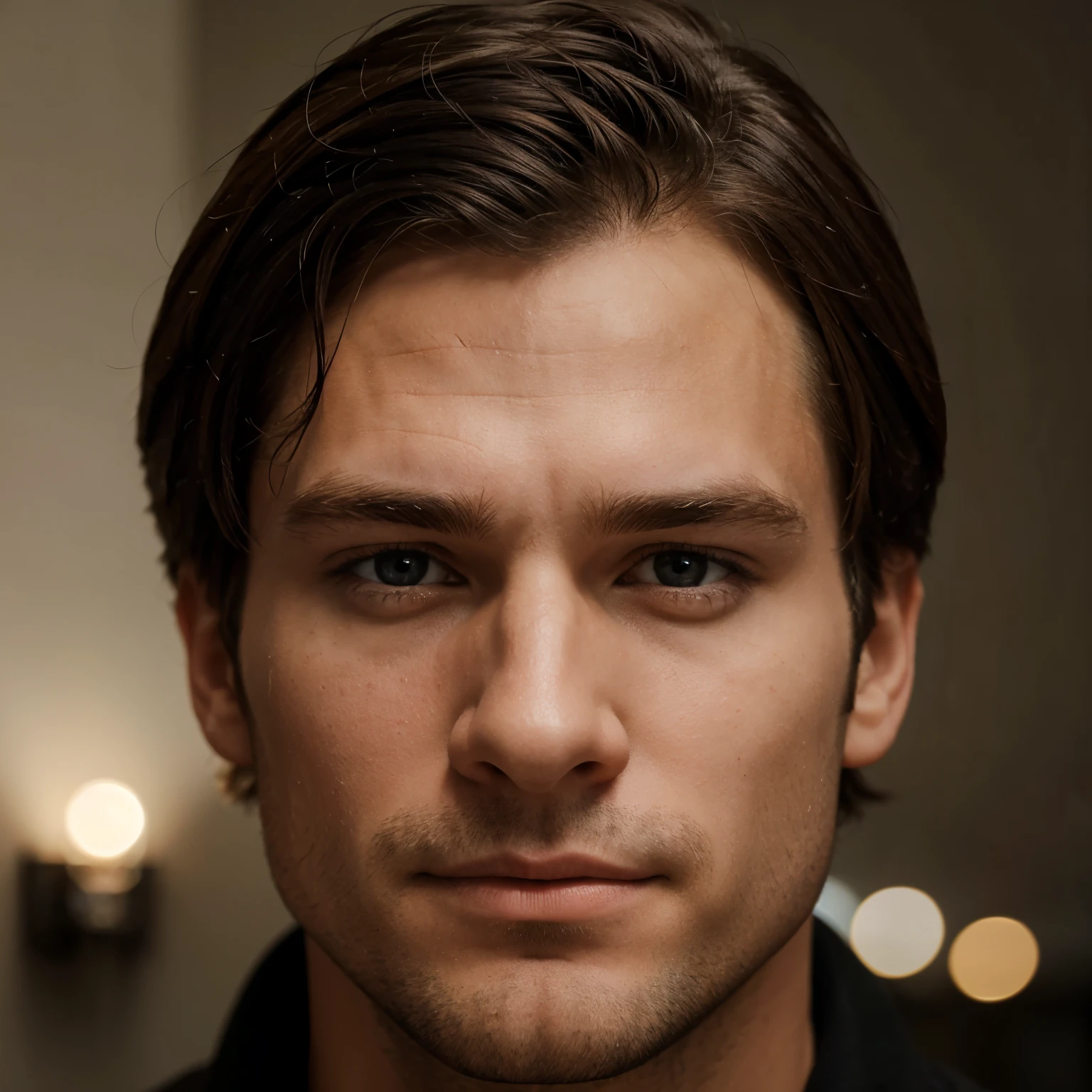 Created a Caucasian man face used as a model