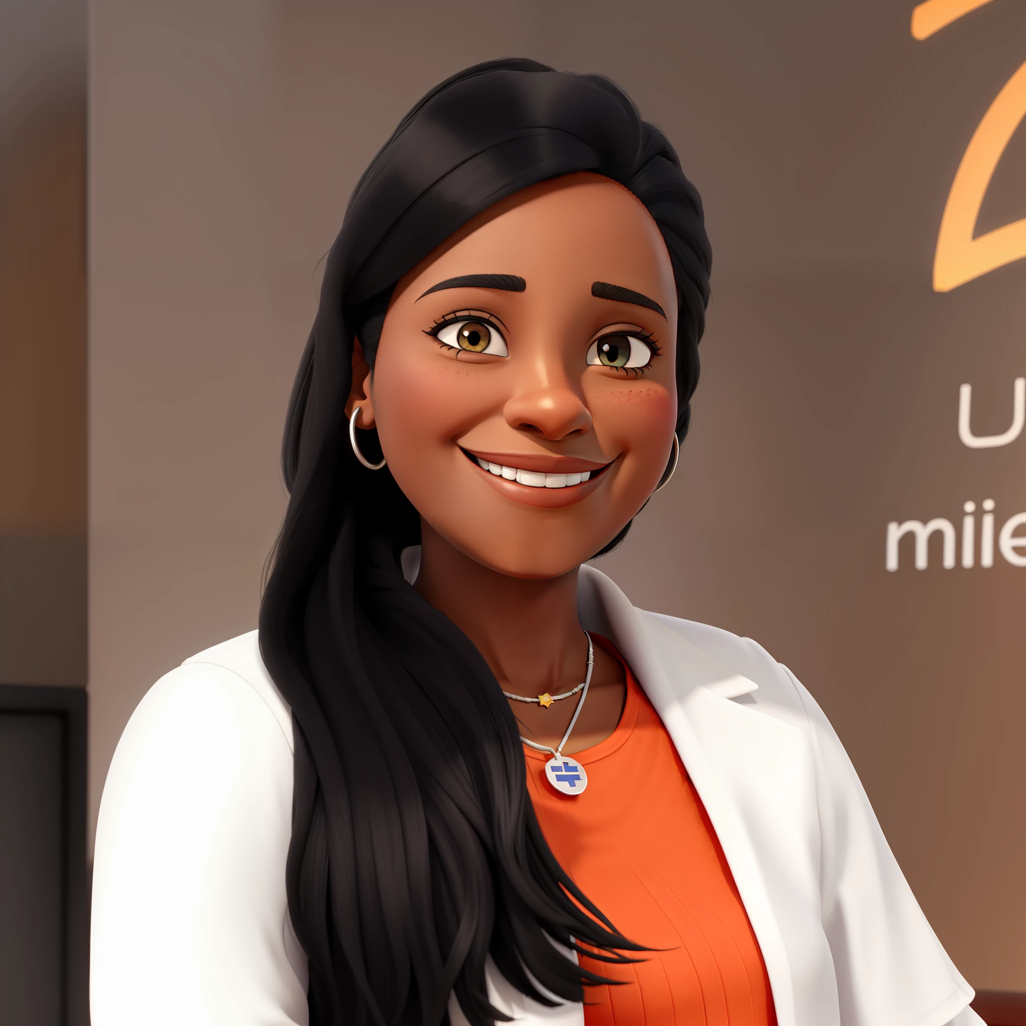 black woman nurse smiling in politics