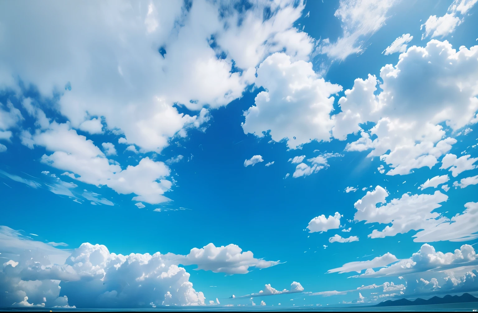 sky, blue