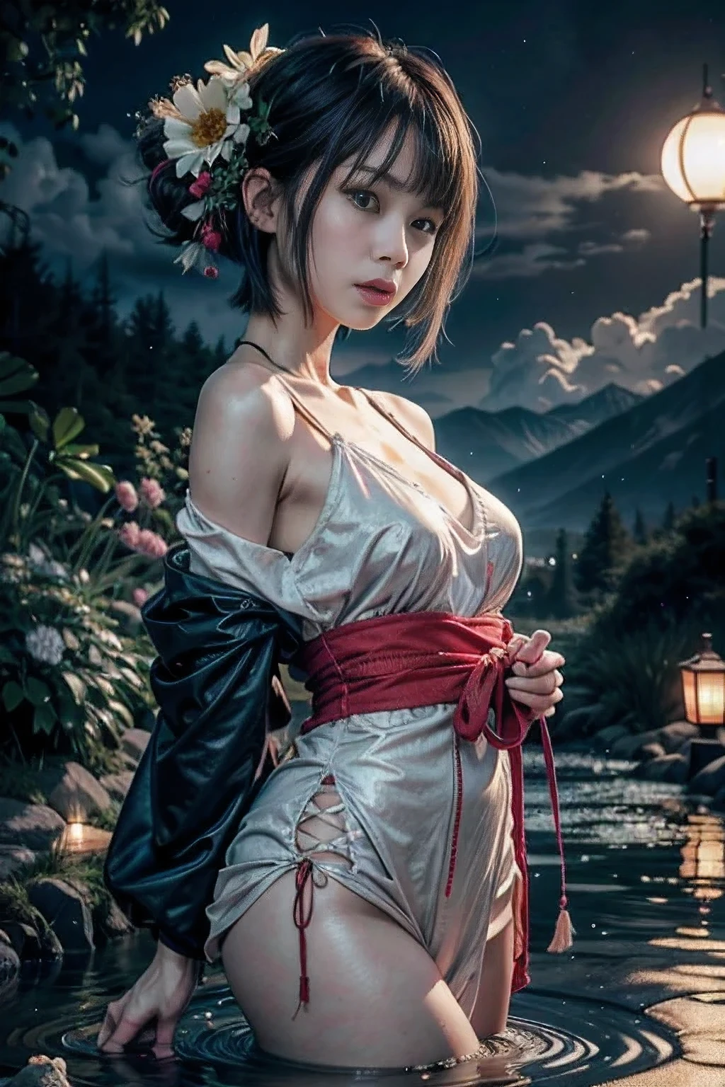 japanese girl, , skinny body, flat chest, gray bob cut, extremely ultra detailed face, extremely ultra real skin, extremely ultra detailed eyes, (masterpiece, best quality:1.2), octane rendering, (8k, uhd, ultra high res), extremely ultra detailed real texture, professional lighting, (realistic:1.3), (RAW photo:1.2), (photorealistic:1.5)