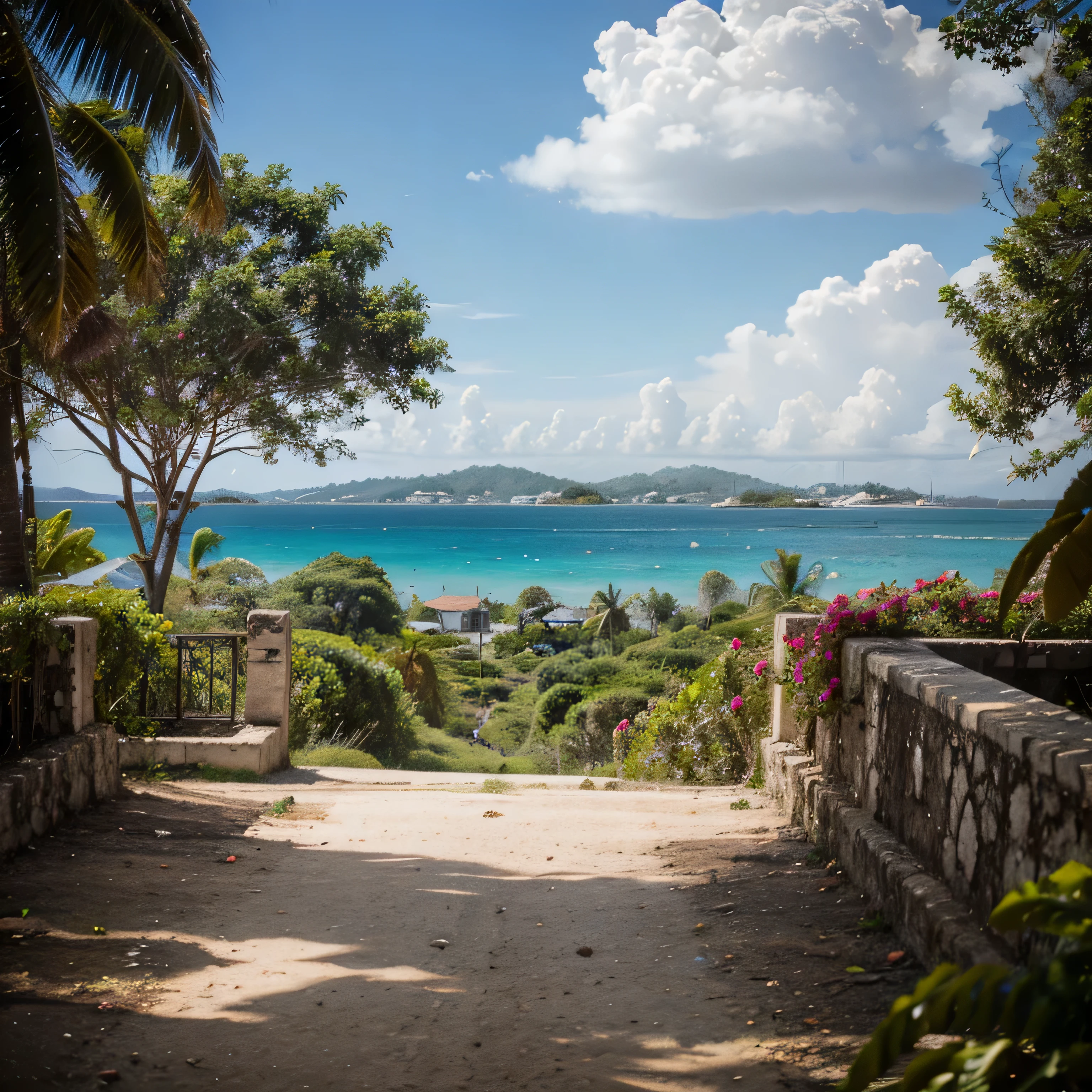 Jamaica island view