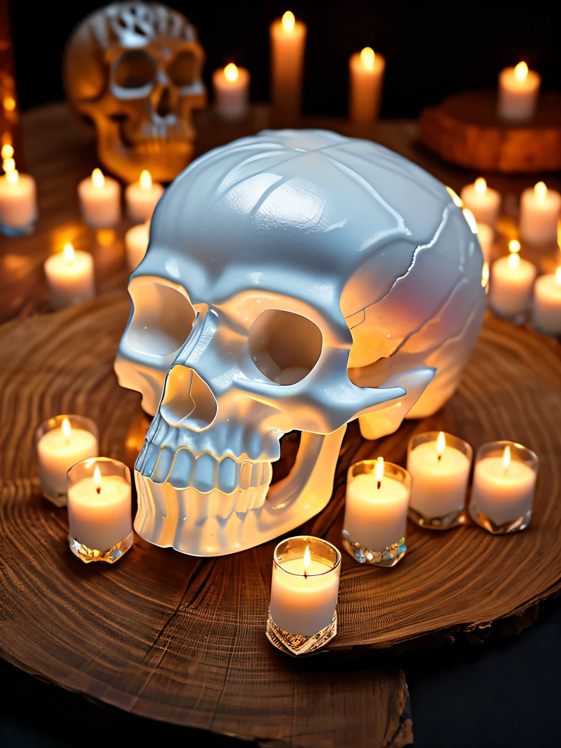 (fundo branco: 1.5), 1 , medium shot, corpo inteiro, (((alma de fantasma transparente sai do corpo))), foco no rosto, ((rico em detalhes, sitting gracefully on the crystal skull stack, olhando para baixo)), capa de revista, (rico em detalhes), obra-prima, Gothic, (crystal skull decoration, crystal skull pattern), (horrible atmosphere), long eyelashes, olhos grandes, olhos finos, cyan transparent lips, ((rosto bonito e delicado)), sombra, efeito Tindal, (balance and coordination between all things), ((doentio, cruel, mau, adorable)), (olhos azuis brilhantes, Particle Effects), (delicado esqueleto de cristal corpo humano, crystal skeleton hand bone, osso da perna do esqueleto de cristal), bony beauty, ribbon binding, (osso de cristal delicado), absurdo, chama azul, plasma, Particle Effects, textura cristalina, star_\(Sky\), space, d, alto detalhado, xjrex, 3DMM, lactation, obra-prima