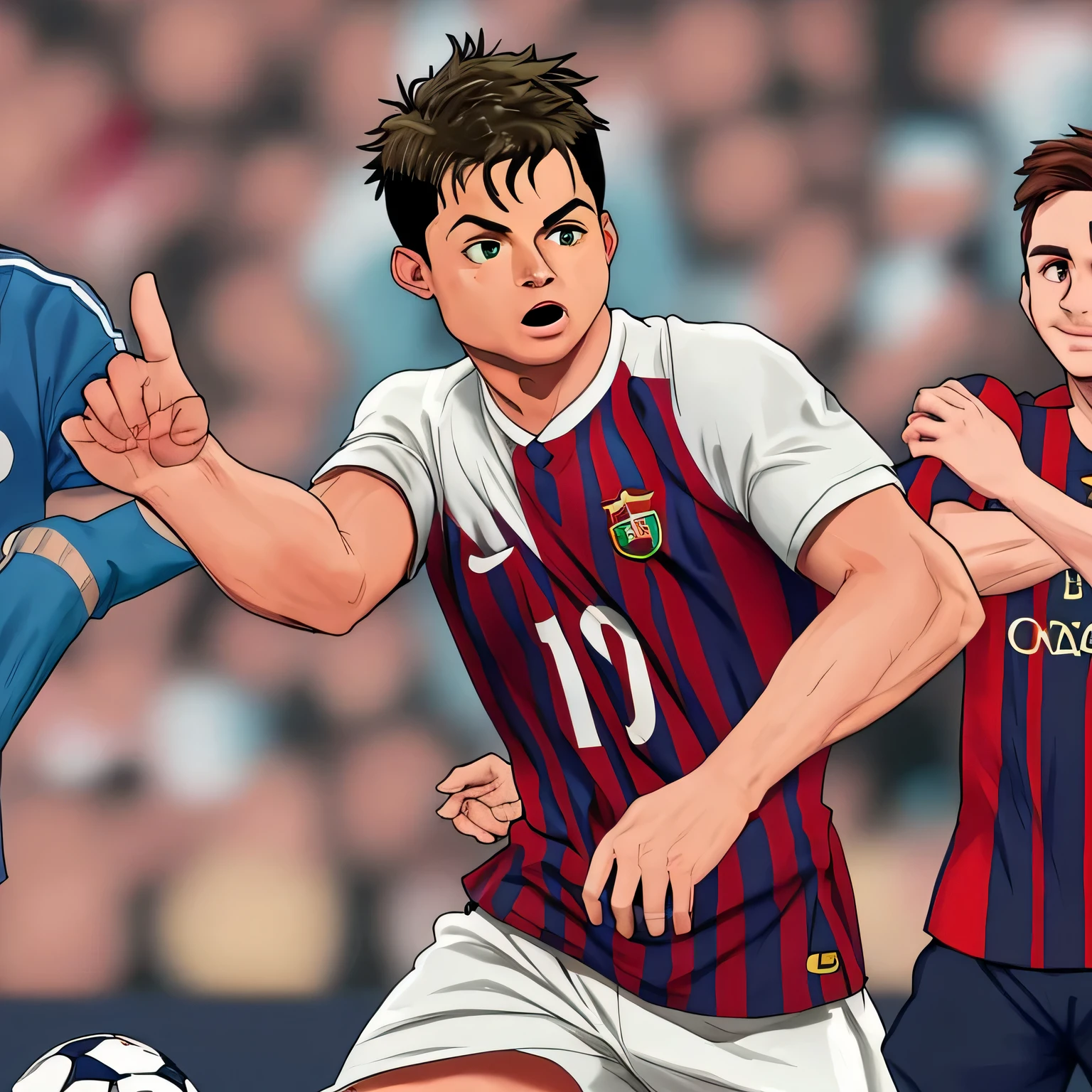 Ronaldo beats Messi