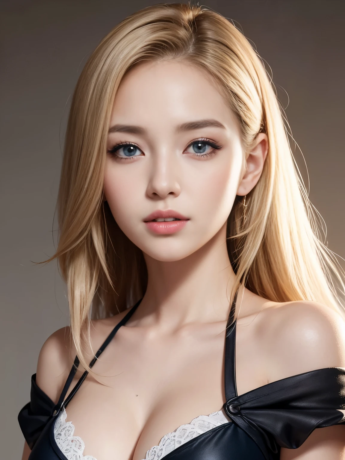 an ultra hot gorgeous european woman, wavy blonde hair floating in the wind, age 23, she's a playmate, men magazine model, she's the embodiment of winter. Perfect anatomy, Perfect eyes, perfect hands, perfect body, perfect hair, perfect breast, accurate, UHD, retina, masterpiece, anatomically correct, textured skin, super detail, high details, high quality, award winning, best quality, highres, 16k, 8k, 1woman, (Ultra realistic, high res), (highly detailed eyes, highly detailed hair, highly detailed face, highly detailed plump lips), (off shoulder with open breasts), breasts, upper body, caute smile, (best quality:1.4), Raw photo, (realistic, photo-realistic:1.37), professional photography, cinematic light, (fine face: 1.2),fashion model 20 years old, cute, [[[[pure eyes]]]], [[[[closeup]]]], [[[[chest]]]], [[[[neck]]]], [[[[shoulders]]]], perfect eyes, perfect iris, perfect lips, perfect teeth, perfect skin, soft front light, glow, HDR, (muted colors:1.2), Retrato da mulher、white skin、((cabelo Castanho ondas suaves)) Best Blanco Romantico、8k resolution、Frente Illuminada、アメリカの女の子のPortrait、solo、20-year-old、beautiful face、ビキニのswimsuit、beautiful blonde hair、beautiful little face woman, solo,　black theme,　look at the audience,one woman, It&#39;s real, Wolfsan-6500-V1.3, anime、animeスタイル、beautiful diamond eyes、20 year old american girl、braided hair、swimsuit、portrait beautiful detailed woman, very detailedな青い顔, Reality, beautiful narrow blue eyes, huge file size, Super detailed, High resolution, very detailed, highest quality, masterpiece, An illustration, very detailed, ticker, Unite, 8K painting wallpaper, fine, fine details, masterpiece, highest quality, Hvery detailed ticker uniform 8K wallpaper, face light movie lighting、cuteブラウス, dark background, oil, masterpiece, diffused soft film lighting, Portrait, highest quality (perfect face:1.4),stunning girl pictures,(8K and、photorealistic:1.25) 、(lip gloss、eyelashes、shiny face、shiny skin、highest quality、超High resolution、Depth of the bounds written、chromatic aberration、caustic road lighting、natural shading、sexy 1girl, Extremely cute, Amazing face and eyes, (Beautiful lovely smile), (extremely detailed beautiful face), bright and shiny lips, (cute bikini:1.3), (very elaborate lace bra:1.5), smooth skin, super beautiful, attractive, (Best Quality:1.4), (hyper quality), (Ultra-detailed), (hyper-realistic, Photorealsitic:1.37), Authentic skin texture, complex details, extremely detailed CG unified 8k wallpaper, RAW Photos, profession