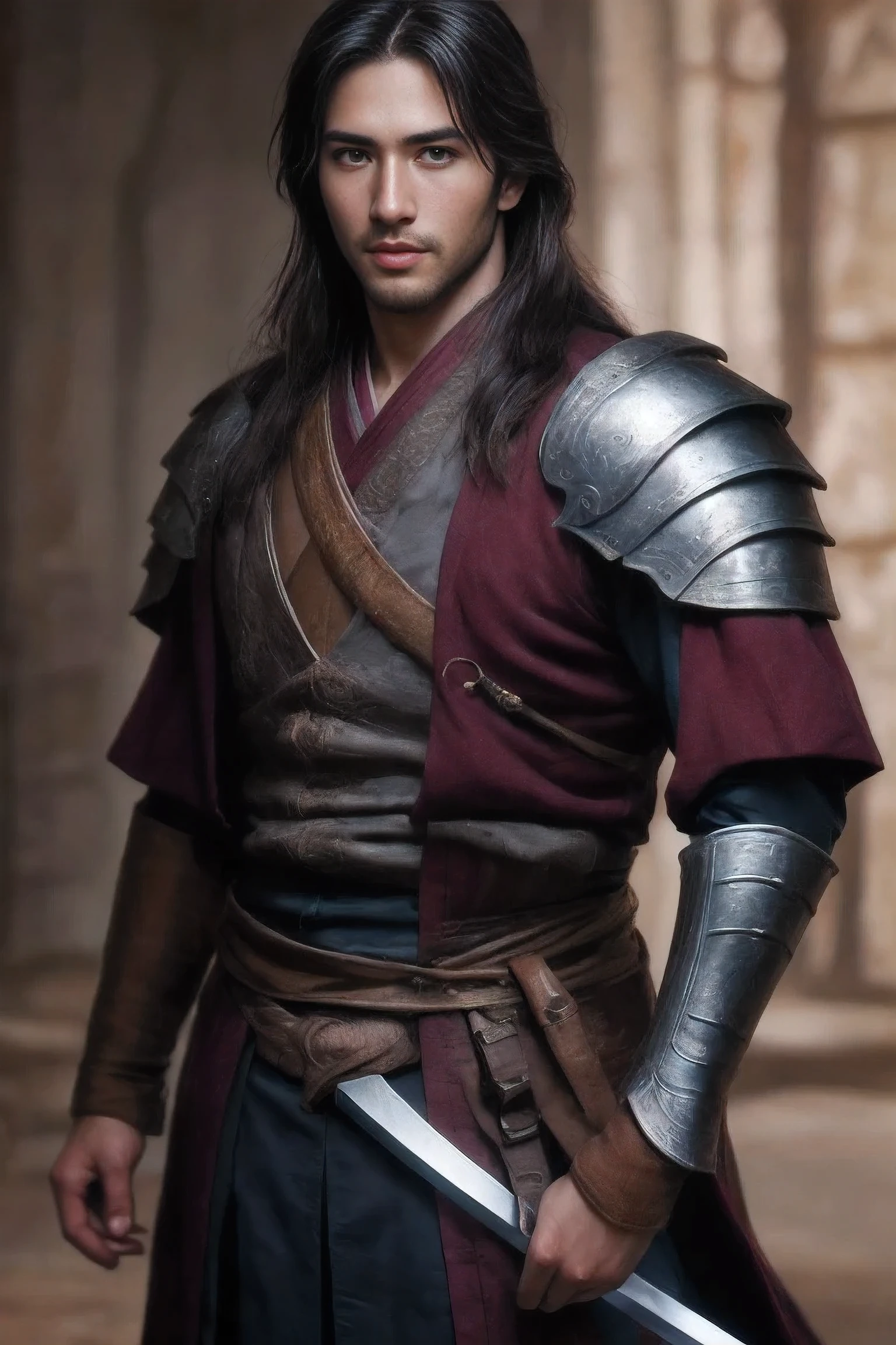 Realistic Photography, Handsome Swordsman 