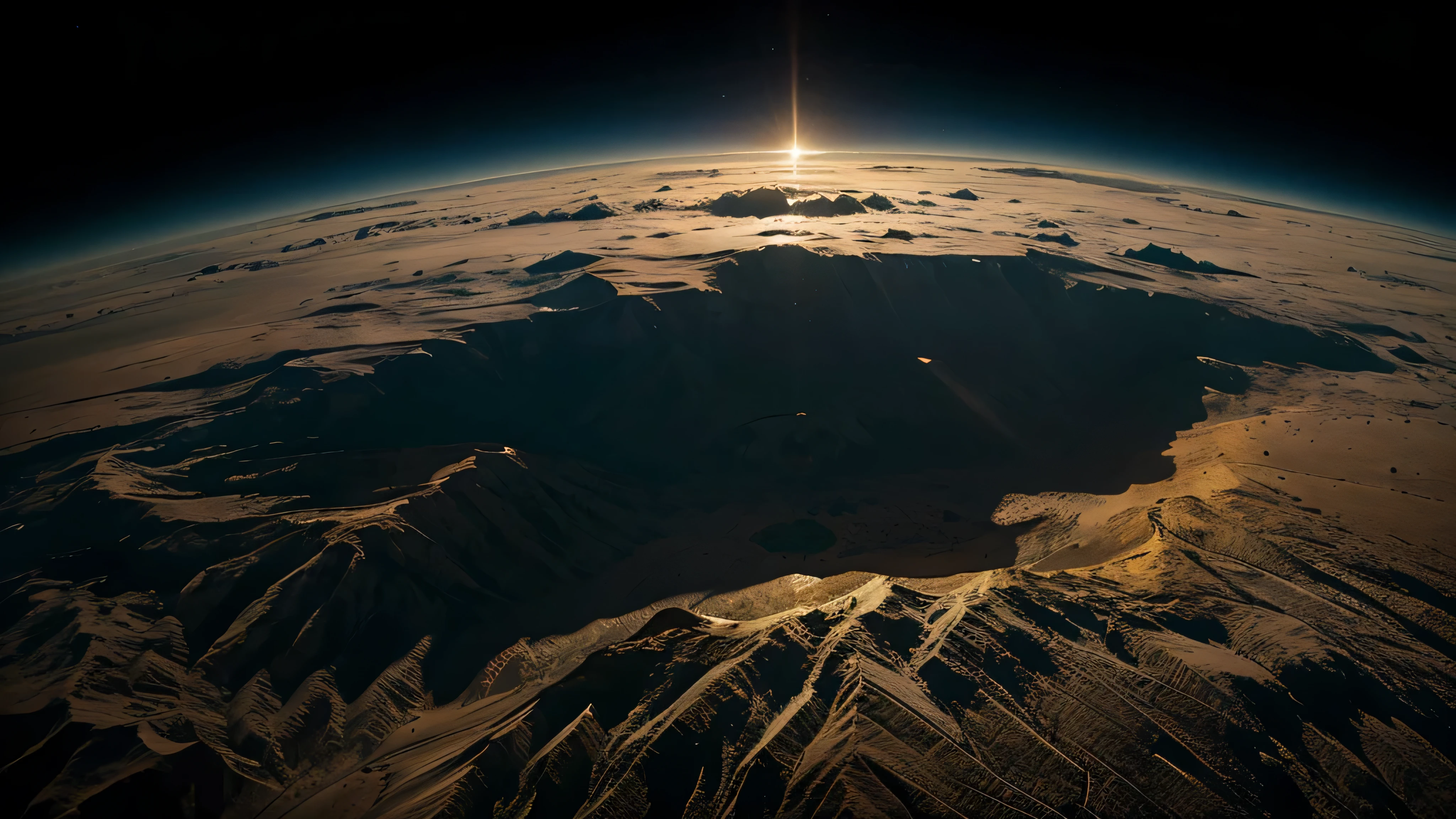 Crie uma imagem de planeta Terra 8k