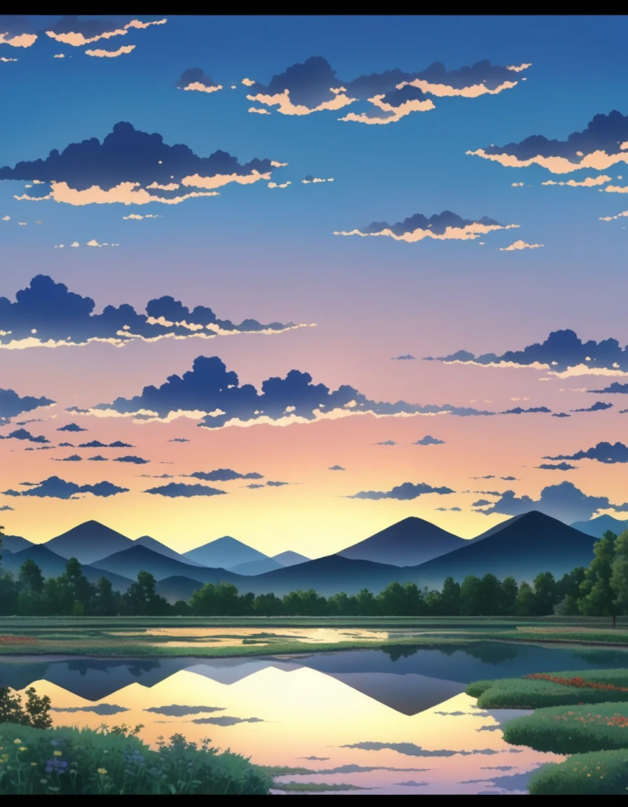 dusk landscape, sunset，pond，Put your arms by your sides, portrait, close up, looking at camera, best quality, Upper body, shirt, pond里的女人, Erica Campbell, Nikon d850 film stock photo 4 Kodak 400 camera f1.6 lenses rich colors ultra realistic textures natural light popular on artstation cinestill 800, (100mm lens), long hair