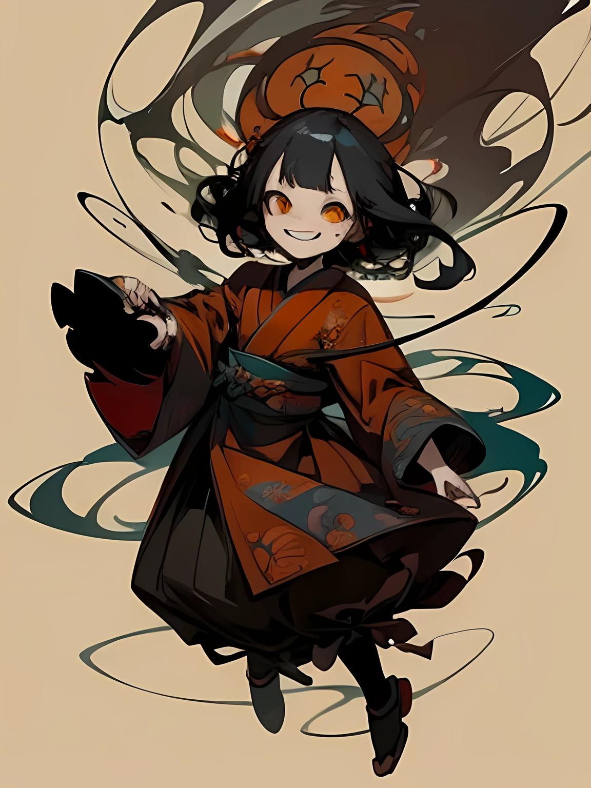 ((festival)), Outline yellow, ((fear of jumping)), scribble, nightmare, doll-like face, cartoon style, rough sketch, Horror elements, (masterpiece), (High resolution), (super delicate), (clear), Comic book style illustrations, (drawing style), warm color, (Horror elements), Japanese painting, full body, angle, (snap shot), bugaboo, that'terrible, (Spooky), Japanese carving, primitive art, old picture scroll style, old staging, Ancient mural style, crazy illustration, antique, dark atmosphere, flat illustration, crazy smile, Spooky look, Characteristic hairstyle, creative accessories, Unique atmosphere、((festival)), Outline warm color, ((Jump scares)), scribble, nightmare, doll-like face, cartoon style, rough sketch, Horror elements, (masterpiece), (High resolution), (super delicate), (clear), Comic style illustration, (drawing style), warm color, (Horror elements), Japanese painting, full body, Apparition, angle, (snap shot), bugaboo, That's horrible, (Creepy), Japanese carving, primitive art, old picture scroll style, old staging, Ancient mural style, crazy illustration, antique, dark atmosphere, flat illustration, crazy smile, Creepy look, distinctive hairstyle, creative accessories, unique atmosphere、Clown costume、clown costume