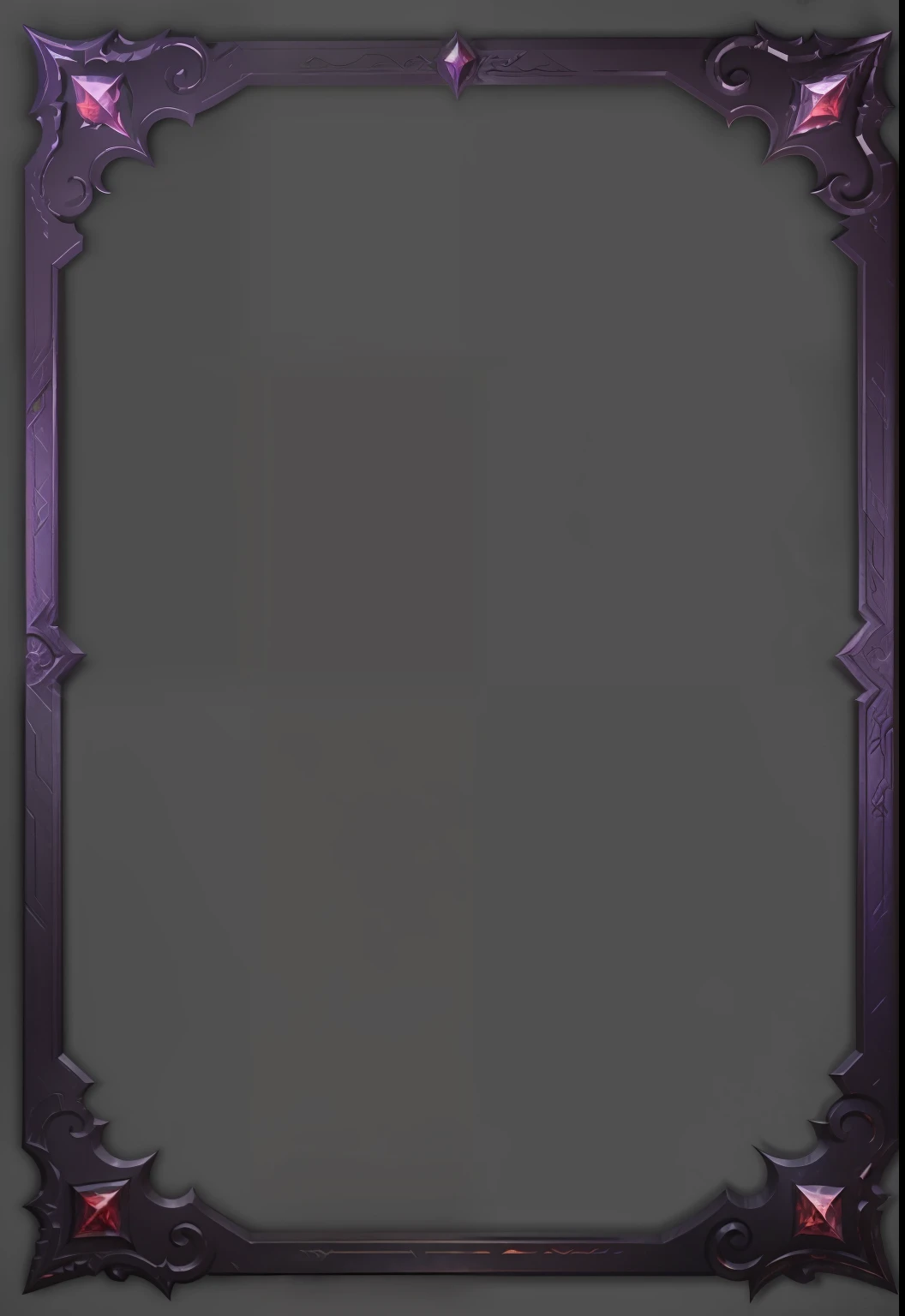 ornate borders + concept art, cyborg frame concept, game overlay, 8k hd wallpaperjpeg artifact, 8 k hd wallpaperjpeg artifact, warcraft blizzard weapon art,Demon Head, Dragon Wrap, card frame, Metal, Diablo concept, Blizzard concept, game concept design,(Do not appear characters related),(white background),(Clear outline),3D3ax