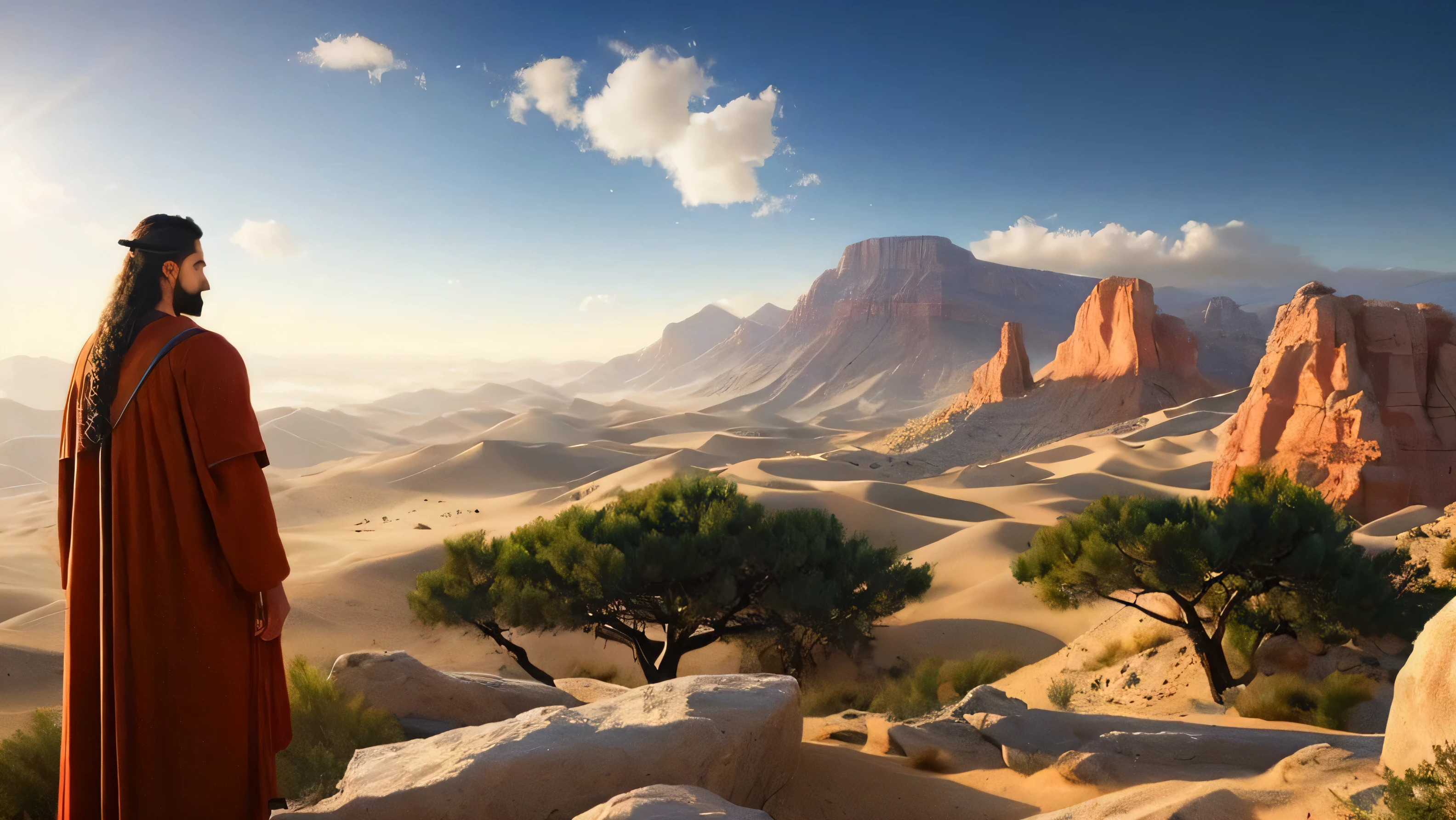 ancient israel、Biblical times、1st century、Close-up、(((disciples of christ look up to the sky)))、8K、Live shooting、highest quality、masterpiece:1.5、Ultra lightweight high resolution、photorealistic:1.5、cinematic light、soft volumetric lighting:1.5、real、photorealistic:1、detailed skin、professional lighting、photograph、sharp focus、detailed、professional lighting、photon mapping、detailed and complex environment、very detailed、highest quality、artistic photography、photorealistic concept art、Soft natural volumetric cinematic perfect light、mid journey、detailed hands、