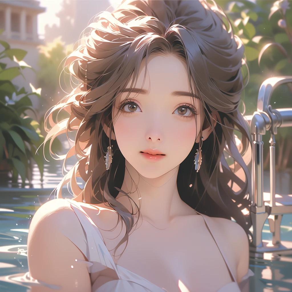 (best quality,4k,8k,highres,masterpiece:1.2),ultra-detailed,(realistic,photorealistic,photo-realistic:1.37),HDR,UHD,studio lighting,ultra-fine painting,sharp focus,physically-based rendering,extreme detail description,professional,vivid colors,bokeh,portraits,landscape,horror,anime,sci-fi,photography,concept artists,bikini woman:1.1,fishing:speargun,sunset:1.1,water ripples,vibrant wildflowers,peaceful environment,serene atmosphere,dreamlike reflection,wonderful sunset colors,warm sunlight,crystal clear pond,fierce concentration,gorgeous bikini,beautiful woman:1.1,delicate details,subtle facial expressions,graceful fishing motion,tranquil scene,ethereal beauty,sparkling pond,splashing water,soft breeze,serene evening shades,radiant colors