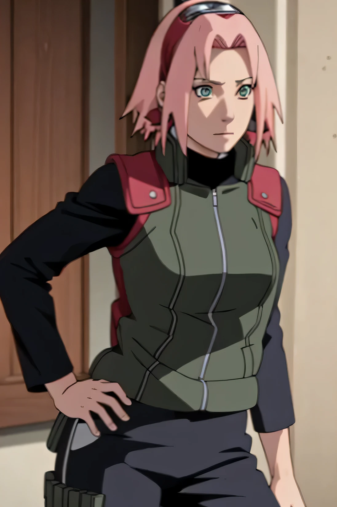 Sakura Haruno in ???? spy outfit!