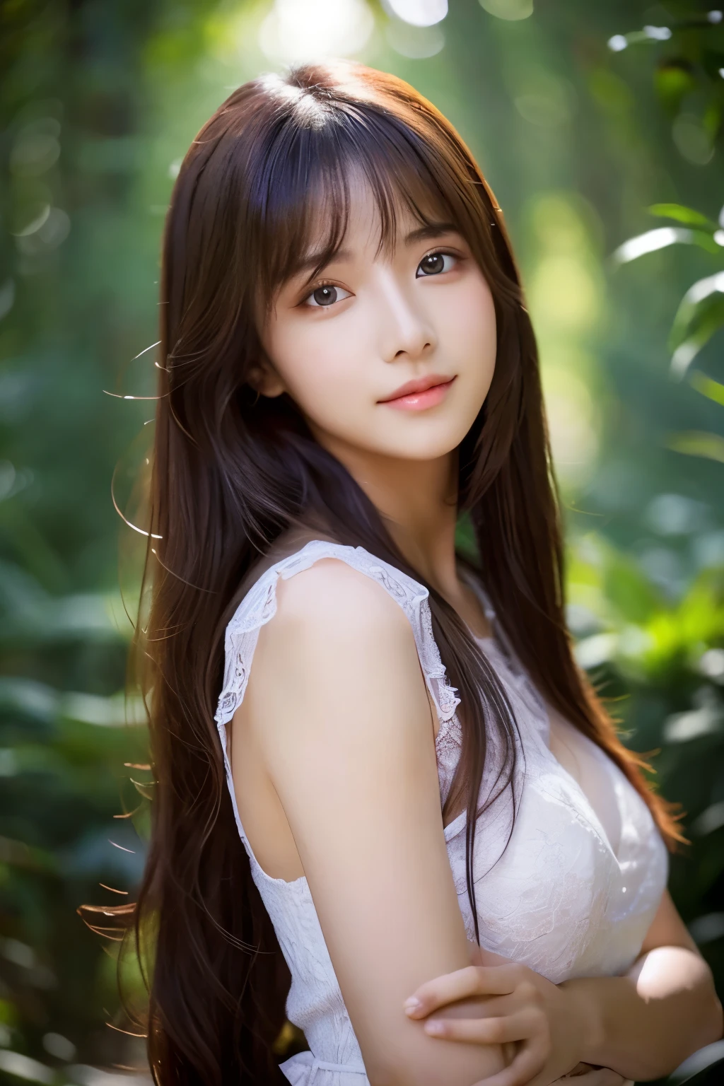 spiritual、beautiful woman、kind eyes、beautiful body、fantasy