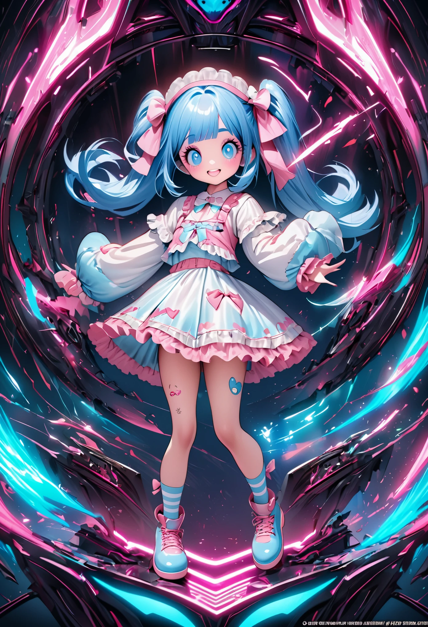 The lovely Melanie Martinez is a very cute anime character, Cartoon characters, Unreal Engine Warm Interior Lighting Art Station Detailed Digital Character Design Mark Ryden Pixar Hayao Miyazaki Unreal 5 Dazz Hyper Real - Octane Neon Rendering