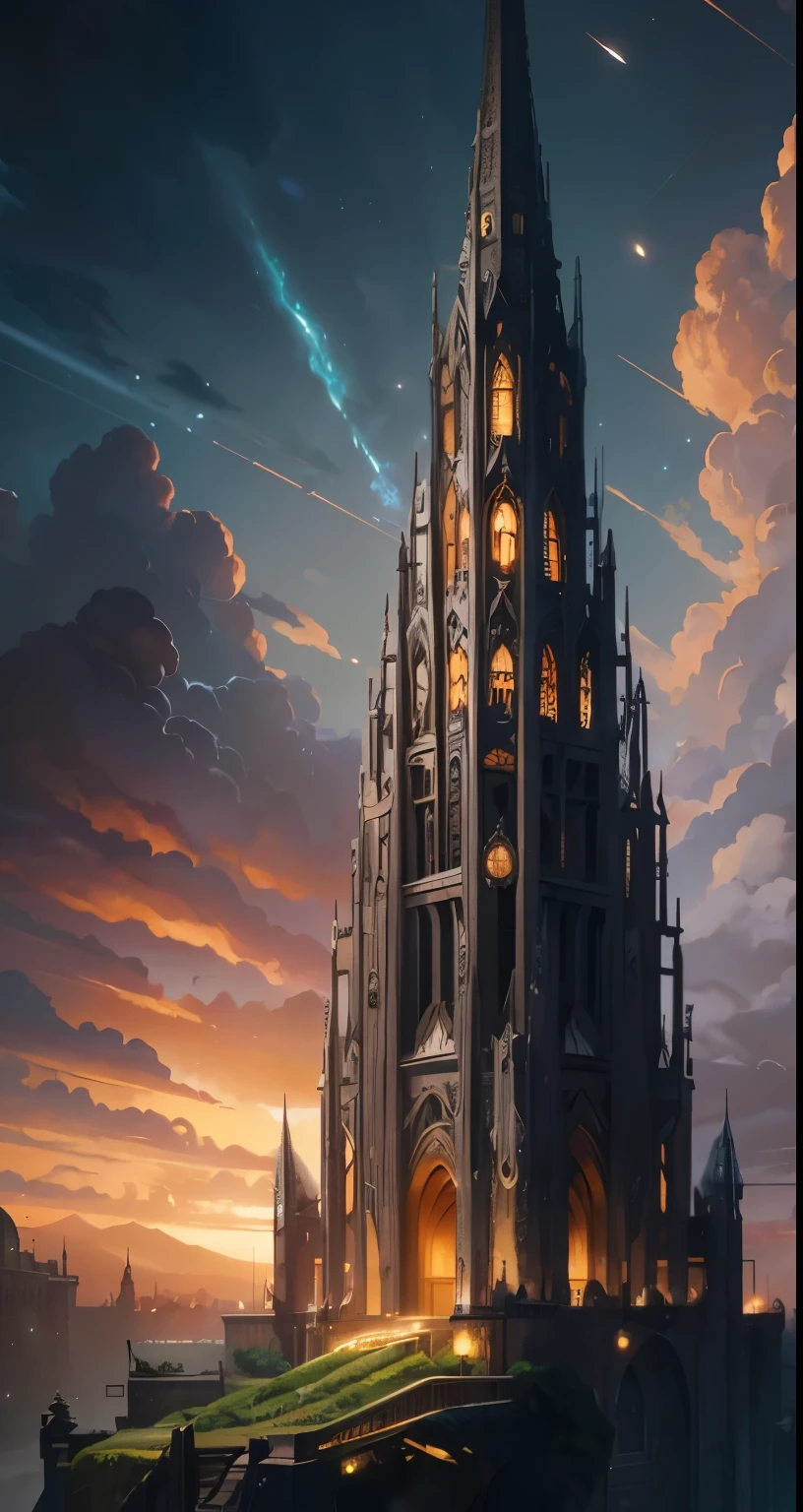 Art by Vladimir Volegov: A captivating digital masterpiece in 8k resolution, showcasing the Jean-Baptiste Monge style with a bright and vivid color palette. The artwork exudes a cute and adorable splash of glittering filigree and rim lighting, adding to its magical and surreal fantasy theme. Wlop, reminiscent of Artgerm and James Jean's intricate artwork, boasts an ominous matte painting quality that trendsetters on both CG Society and ArtStation adore. With the perfect application of the golden ratio and intricate details, this artpiece forever captivates the imagination, standing as a trending epic masterpiece
