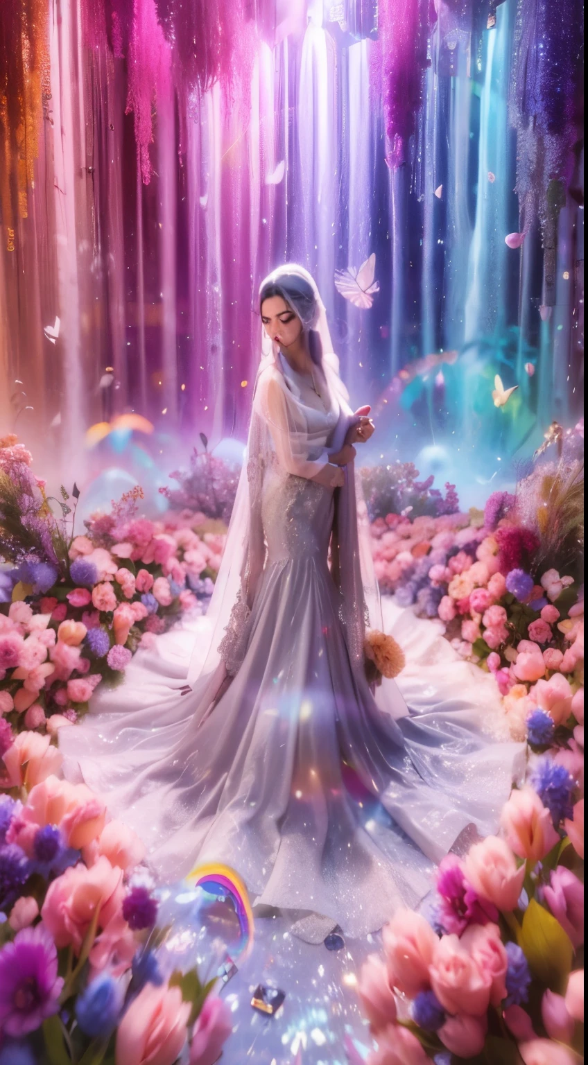 Best Quality, Masterpiece, Hi-Res, One Girl, Cheongsam, Headwear, Necklace, Jewelry, Beautiful Face, upon_body, Tyndall Effect, Photorealistic, Dark Studio, Rim Lighting, Two-Tone Lighting, (High Definition Skin: 1.2), 8k uhd, dslr, soft lighting, high quality, volumetric lighting, candid, photography, high resolution, 4k, 8k, bokeh,
