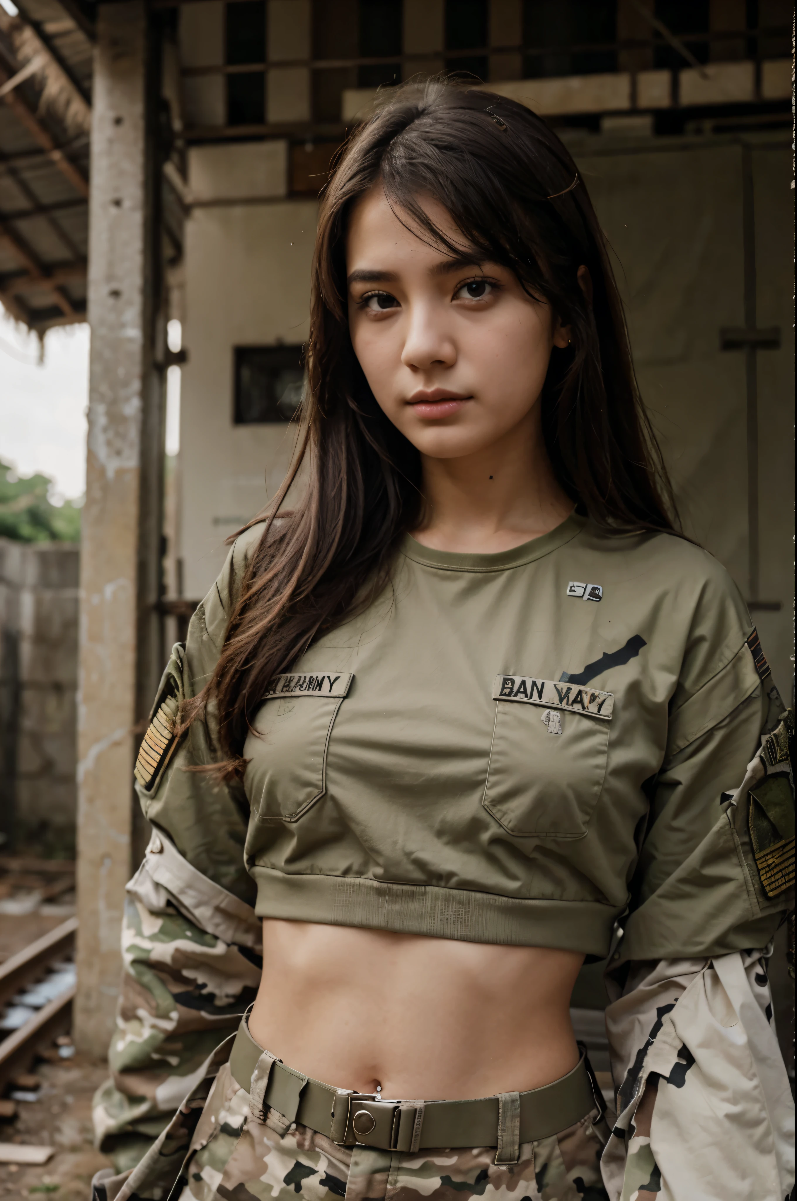 Bautay of army girl