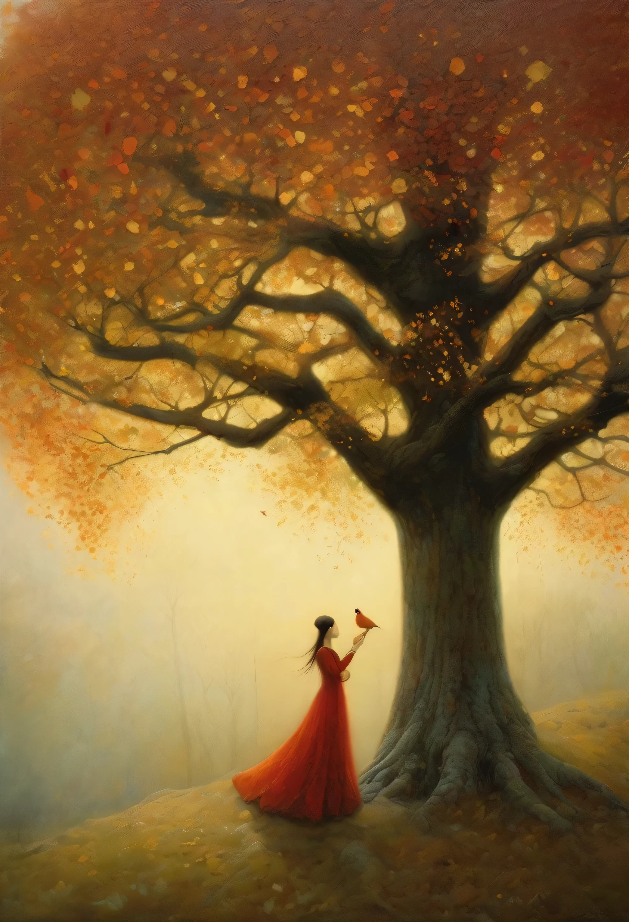 Andy Kehoe, Anders Zorn, tree of seasons, spring image , summer image, autumn image, winter image