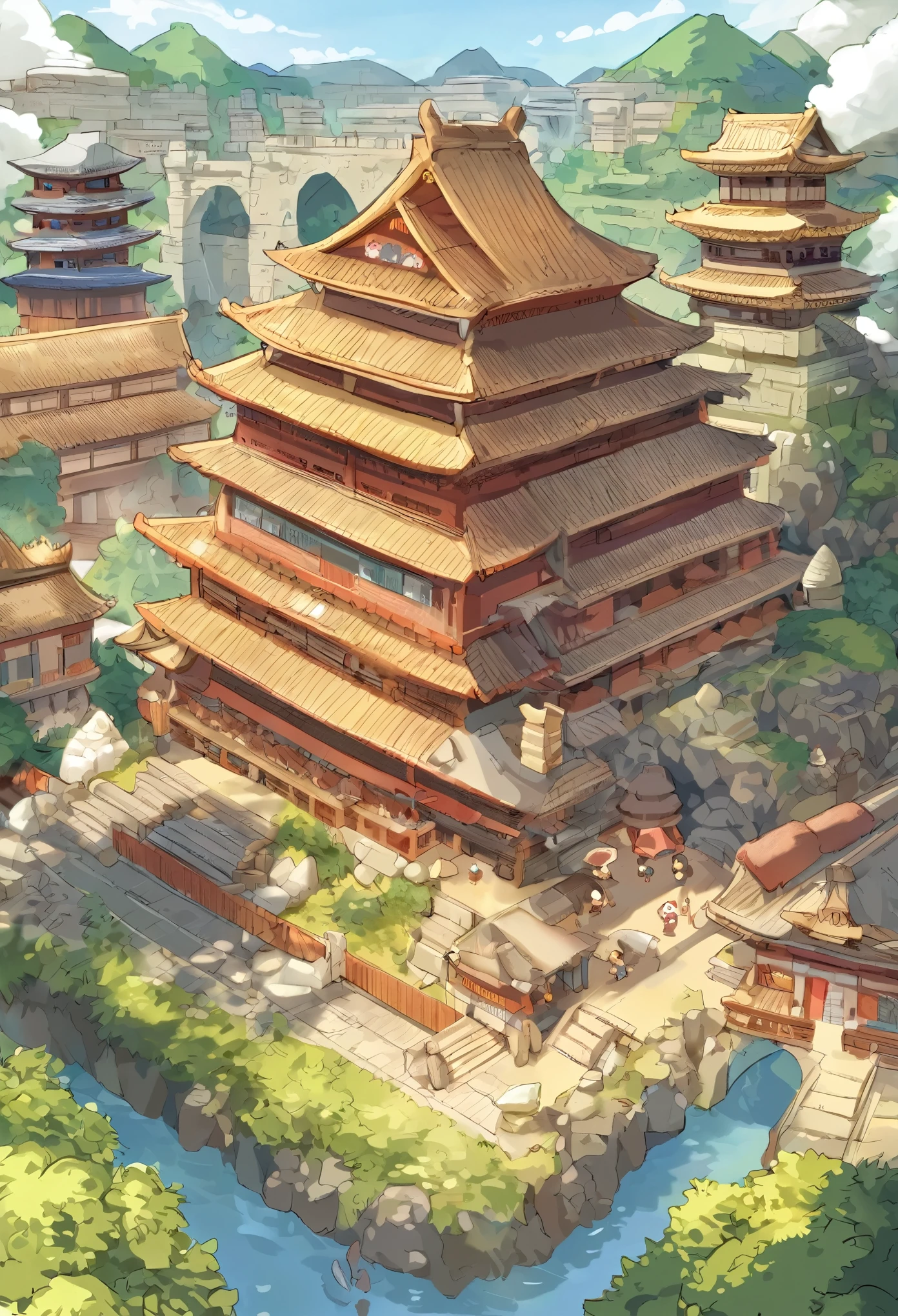 top quality, best quality, High-quality illustrations, masterpiece, super high resolution, detailed background, detailed background, World Heritage Site, 6+boys, 6+girls, Happy, joyful, absurdres(highly detailed beautiful face and eyes)perfect anatomy(Photos of solo travelers)(kemono, furry anthro)selfie,