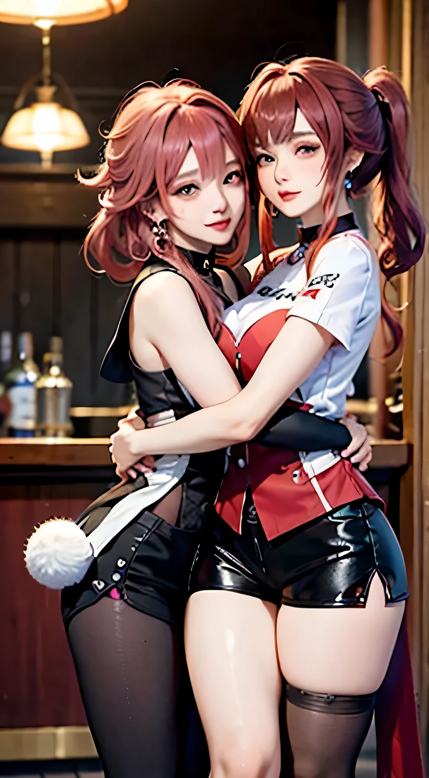 miniskirt, red hair, grin, kitchen, eyeshadow, ring, tattoo, brown eyes, standing,anime girl,hentai cum,crempie,cum overflowing,cum in pussy,cum in skin,cum in face,anime,hentai