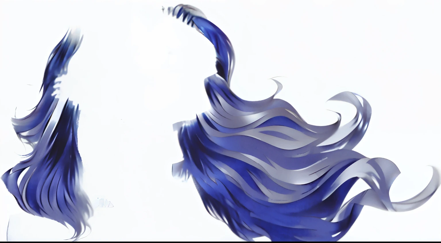 silver hair,clear hair,Rich details,Realistic style