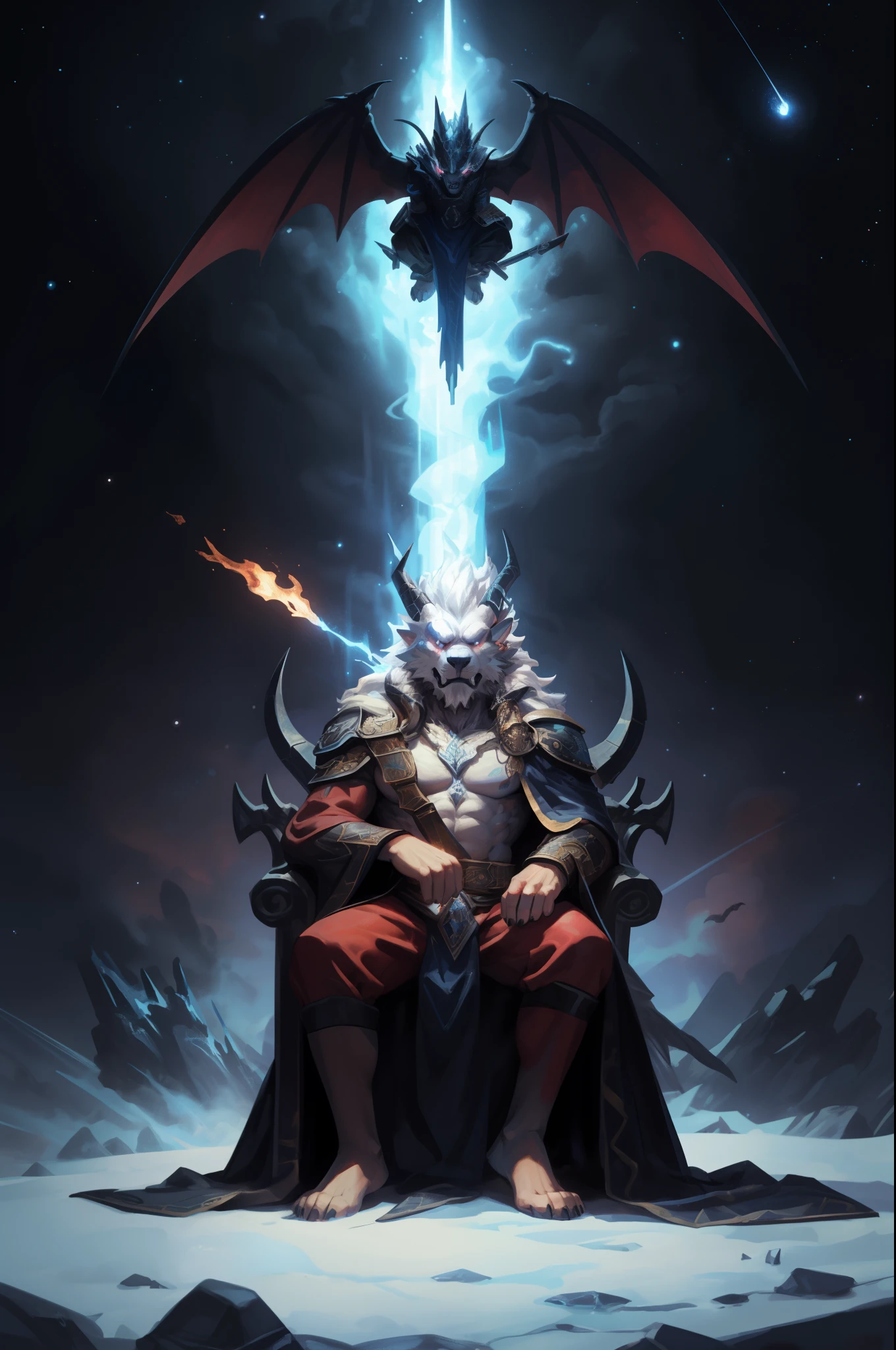 (((Barefoot furry character, full body, cinematic setting))) 

Sanctus Dominus
Infernus ad astra
Across the galaxy a new force of evil is rising
Wizards of chaos fighting the throne of brave king of Dundee
Entwined by mystic spells, they know where the sorcerer hidden
Imprisoned in ice on the planet of Knights
The powerful heroes of Crail
Aeons of warfare returning
No longer peace will survive
The intergalactic great Empire of Fife will die
For the king we will ride
Through the dark galactic skies
To defeat the foes
When the chaos wizards rise
Now the universe will burn
Evil sorcerer returns
Tragic fate rages tonight
Chaos wizards rise!
Sanctus Dominus
Infernus ad astra

BREAK, detailed background (modern lab), 8K, (masterpiece:1.5), intricate details, highly detailed, extreme detail, octane render, fine art, best quality, highres, (detailed face:1.5), ((full_body)), UHD, (((perfect hands)))