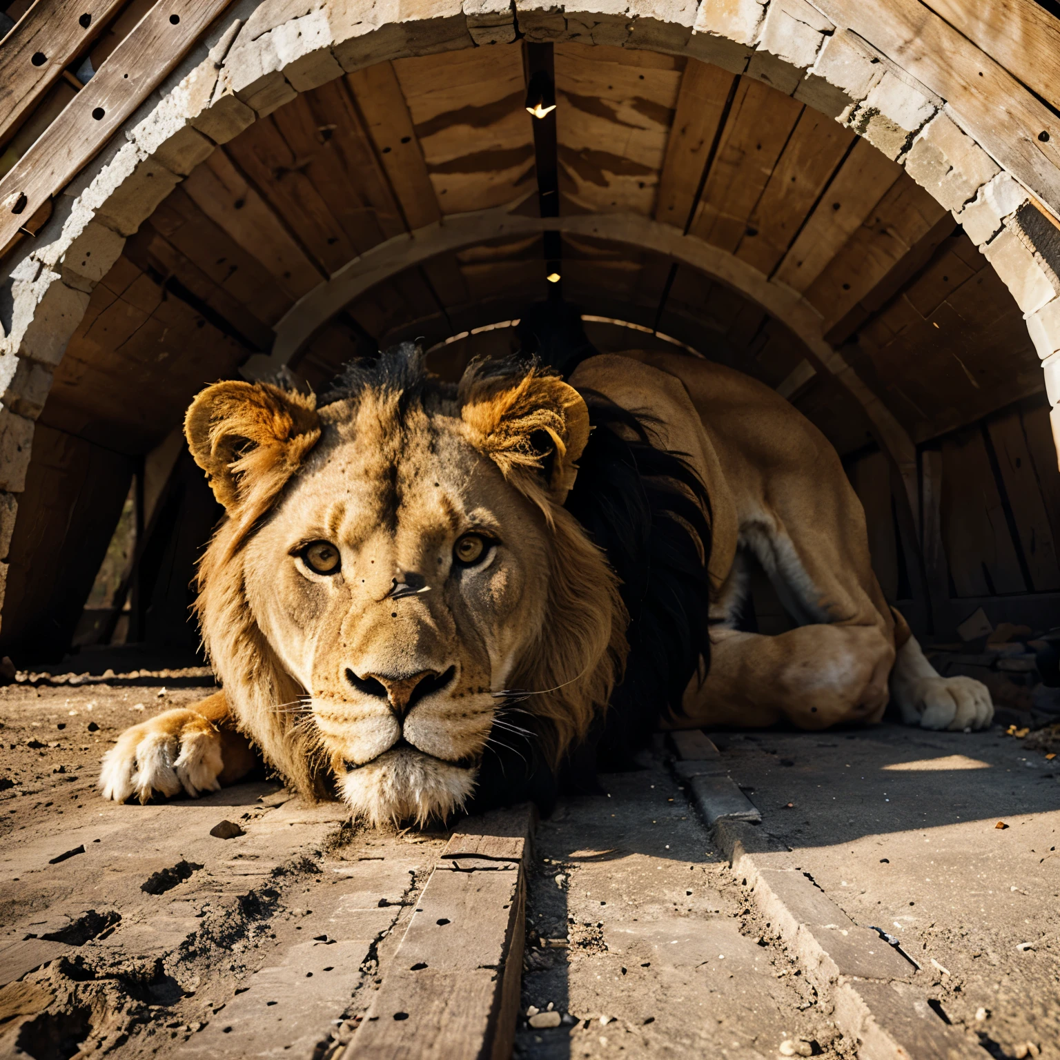 Create a bope logo with a lion detail