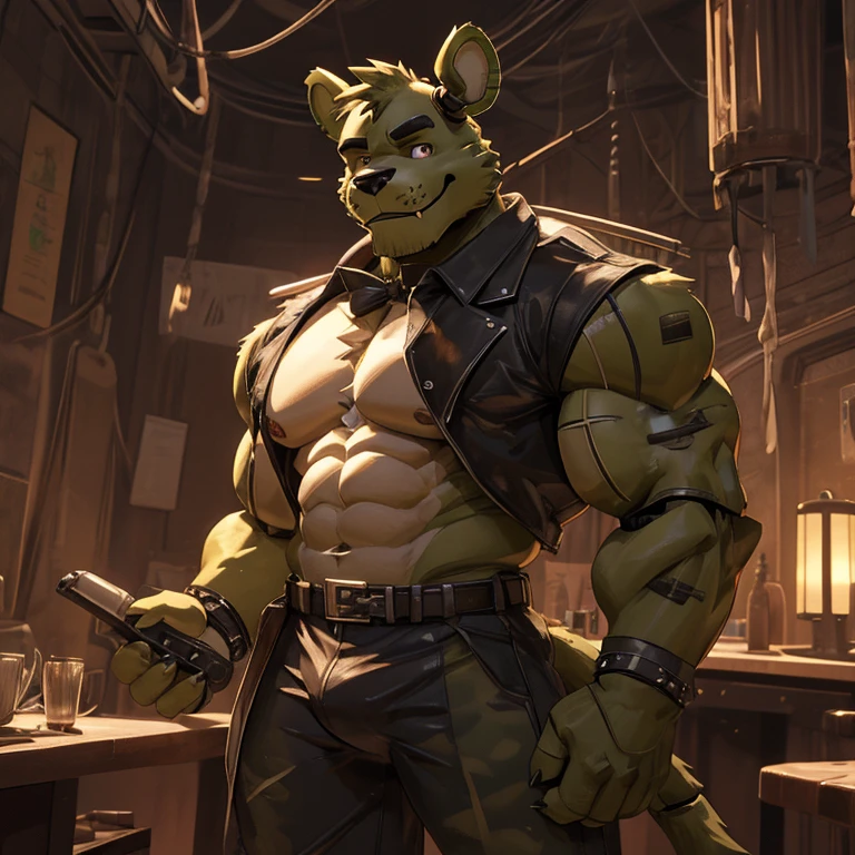 muscular anthro, solo character, furry fnaf springtrap, springtrap character, springtrap design, dark, springtrap character focus, huge muscle furry, male focus, 3d render, digital art, detailed portrait of a male anthro, muscular springtrap furry animatronic, springtrap focus, animatronics part focus, cinematic lightning, hard huge gay , showing , smiling, ultra realistic, confident and seductive look, machine parts, android, cybernetic, cyborg, dark background, realiscitc light, realistic body, huge build muscle, springtrap only, male only, showing  lovely, looking into camera, hard  standing witout pants,  , huge anthro furry bodybuilder, flex muscles, smiley confident face, furry springtrap fnaf character focus
