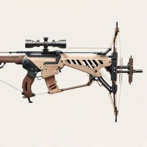 Arizona crossbow machine flat line illustration light color