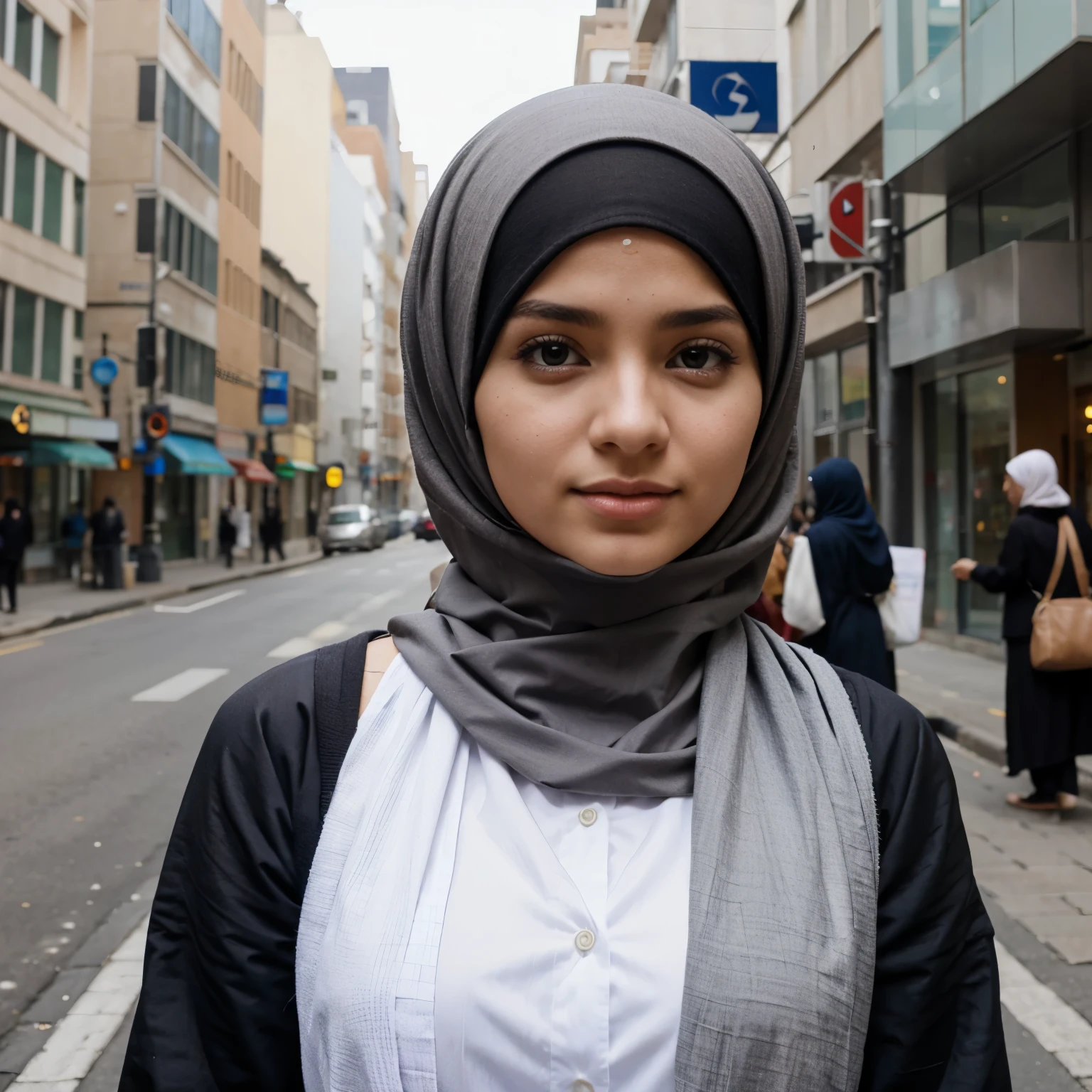 generate images of girls wearing hijabs
