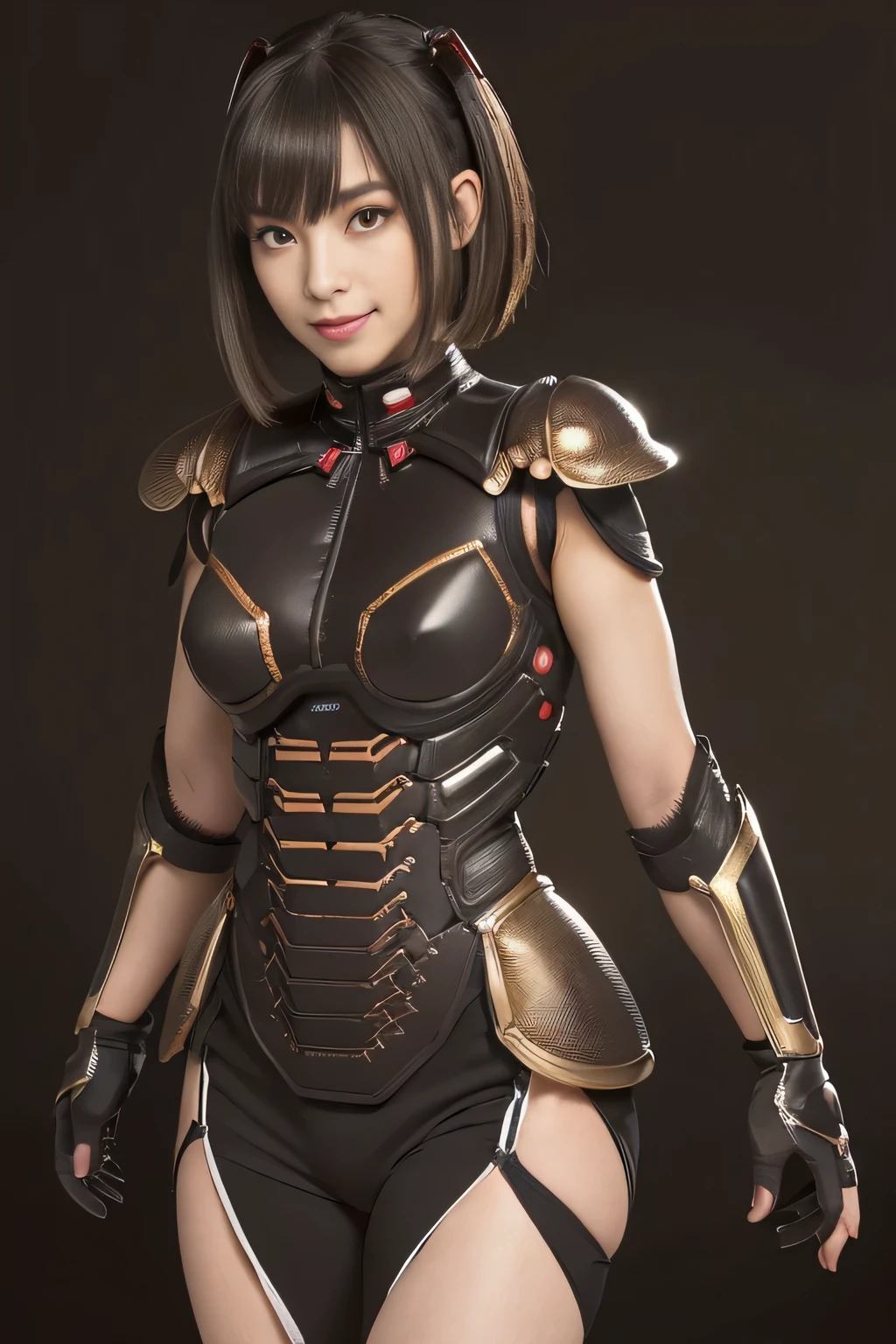 (high resolution,masterpiece,best quality,extremely detailed CG, anime, official art:1.4), realistic, photo, amazing fine details, all intricate, gloss and shiny,awesome many layers, 8k wall paper, 3d, sketch, kawaii, illustration,( solo:1.4), perfect female proportion,villainess, (fusion of dark brown cockroach and lady:1.4), (brown cockroach form lady:1.2), (brown cockroach lady:1.2), (fusion:1.2), (solo:1.4), (evil smile:1.2), muscular, abs, (cockroach brown exoskeleton bio insect suit:1.4), (cockroach brown exoskeleton bio insect armor:1.2), (brown transparency cockroach wing:1.4), (brown cockroach antennae:1.3),