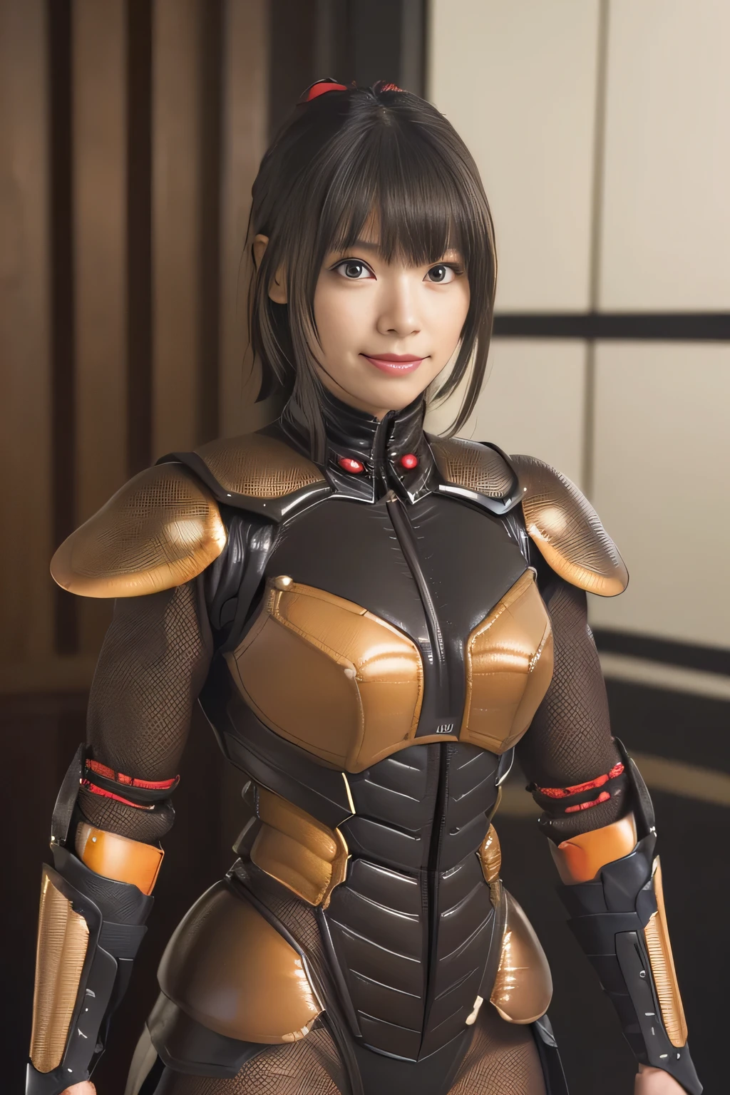 (high resolution,masterpiece,best quality,extremely detailed CG, anime, official art:1.4), realistic, photo, amazing fine details, all intricate, gloss and shiny,awesome many layers, 8k wall paper, 3d, sketch, kawaii, illustration,( solo:1.4), perfect female proportion,villainess, (fusion of dark brown cockroach and lady:1.4), (brown cockroach form lady:1.2), (brown cockroach lady:1.2), (fusion:1.2), (solo:1.4), (evil smile:1.2), muscular, abs, (cockroach brown exoskeleton bio insect suit:1.4), (cockroach brown exoskeleton bio insect armor:1.2), (brown transparency cockroach wing:1.4), (brown cockroach antennae:1.3),