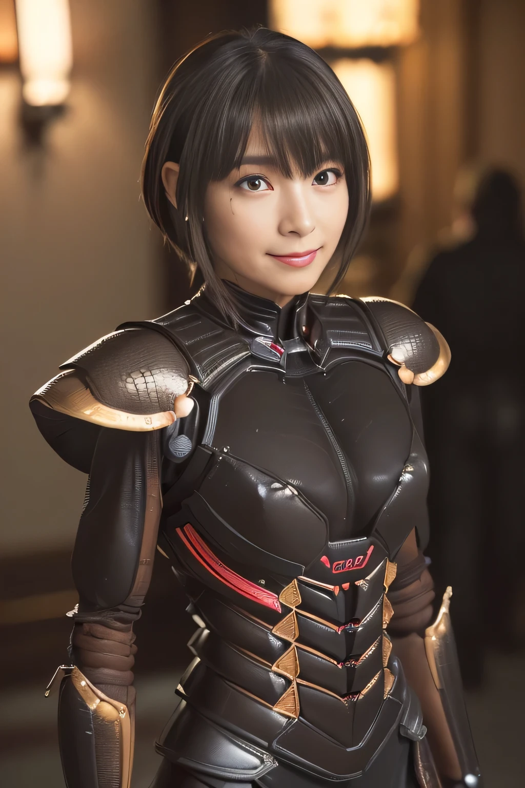 (high resolution,masterpiece,best quality,extremely detailed CG, anime, official art:1.4), realistic, photo, amazing fine details, all intricate, gloss and shiny,awesome many layers, 8k wall paper, 3d, sketch, kawaii, illustration,( solo:1.4), perfect female proportion,villainess, (fusion of dark brown cockroach and lady:1.4), (brown cockroach form lady:1.2), (brown cockroach lady:1.2), (fusion:1.2), (solo:1.4), (evil smile:1.2), muscular, abs, (cockroach brown exoskeleton bio insect suit:1.4), (cockroach brown exoskeleton bio insect armor:1.2), (brown transparency cockroach wing:1.4), (brown cockroach antennae:1.3),