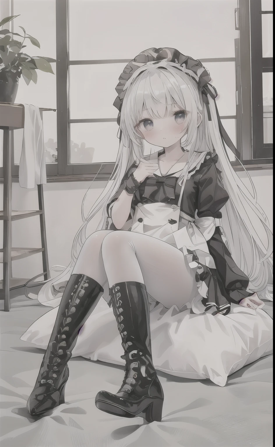 .best quality,(kawaii:1.1),(Lovely),(high resolution:1.2),Incredibly Ridiculous Resources:1.3,Incredibly beautiful illustrations,Lovely女性 ,ta,white pantyhosebest quality,(kawaii:1.1),(Lovely),(high resolution:1.2),Incredibly Ridiculous Resources:1.3,Incredibly beautiful illustrations,Lovely女性 ,Lolihite pantyhose,classroom scene害羞,blush,white boots,classroom scene,for the audience,stand
