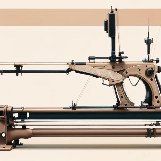 Arizona crossbow machine flat line illustration light color