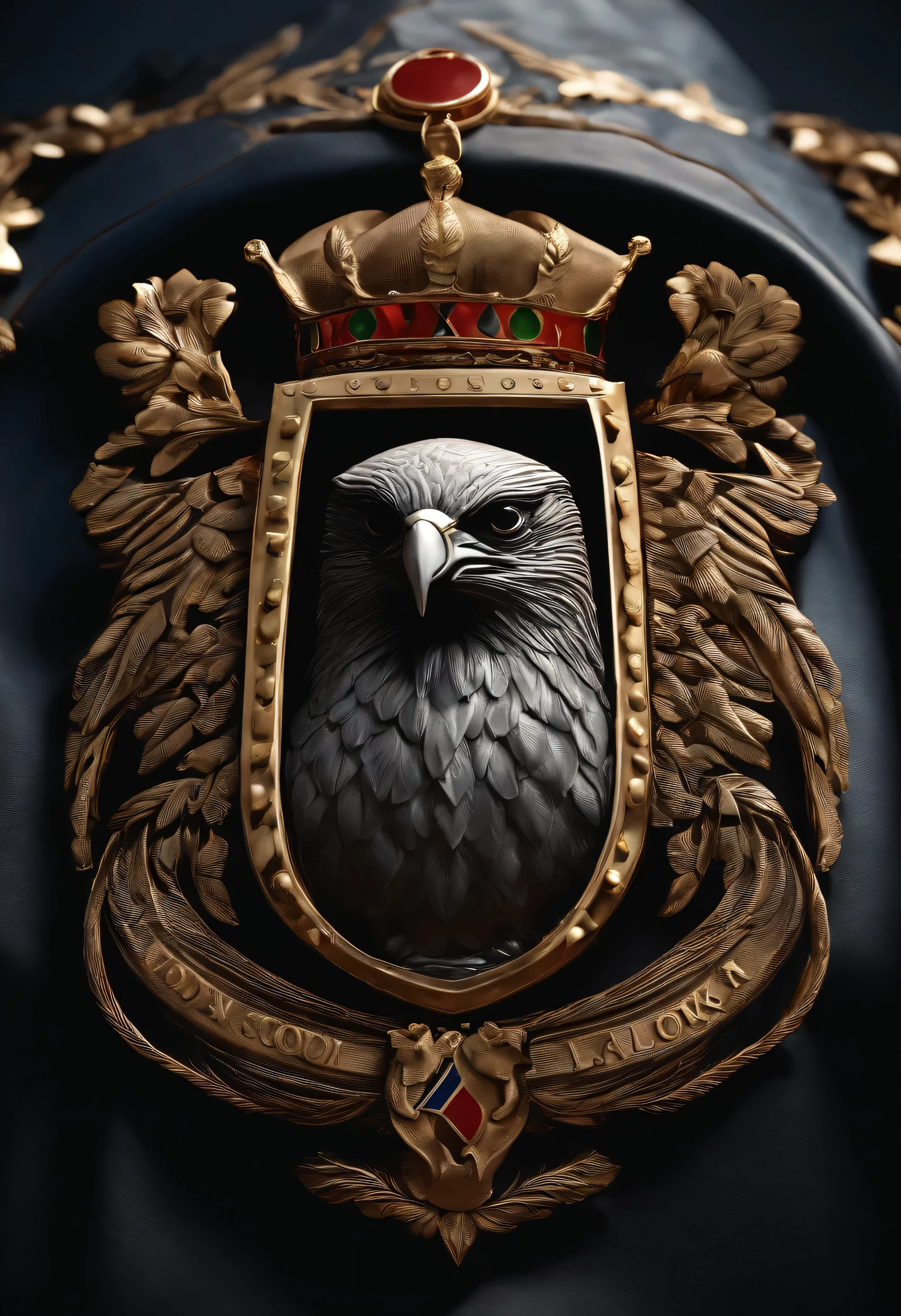 Ogi  Sokol  Ljiljak Boxing written over  a Crown with a Falcon With Boxing Gloves on a Emblem 