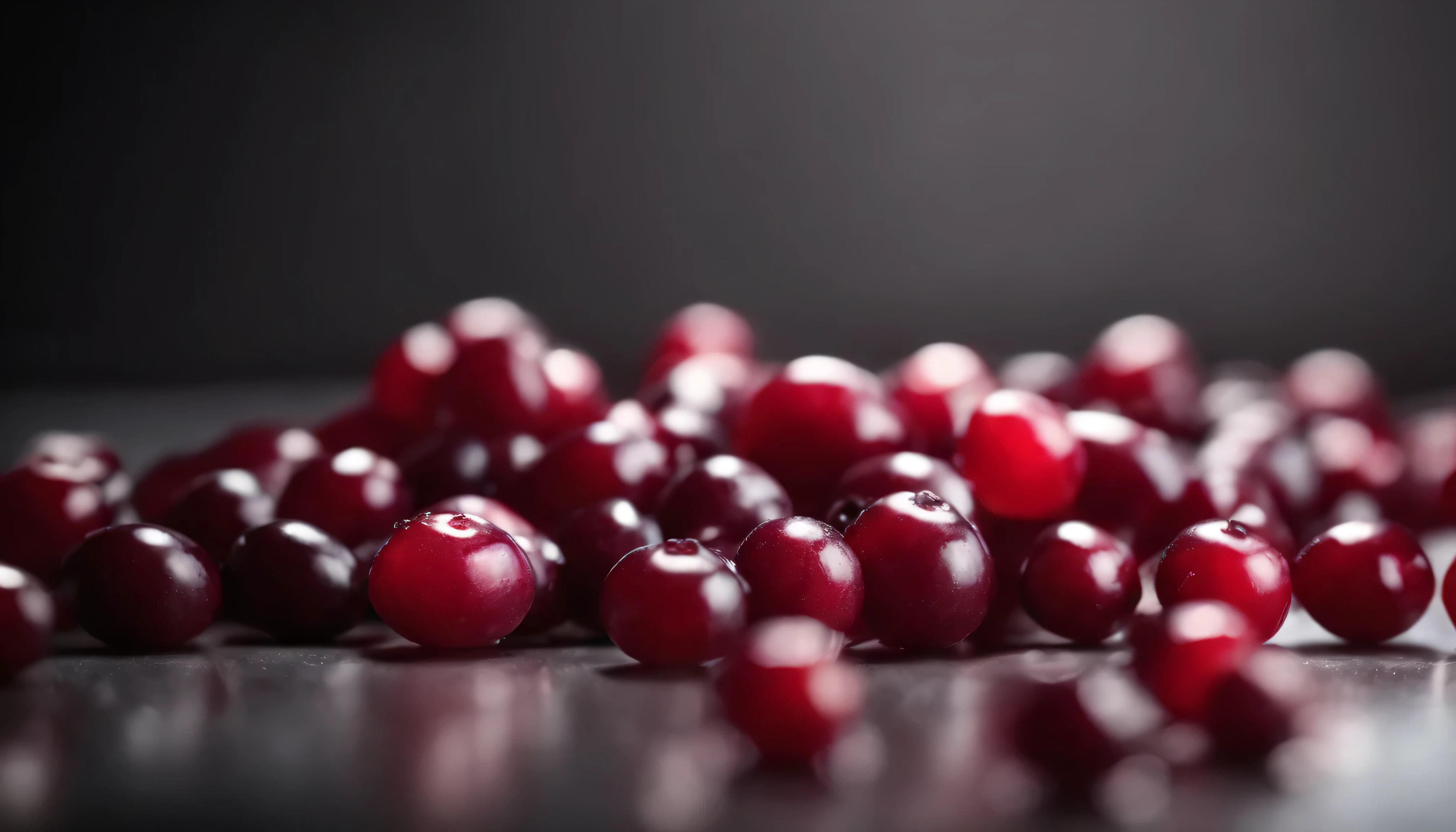 cranberry on a light gray background, best image, sharp focus, highly detailed, brandless, no one,