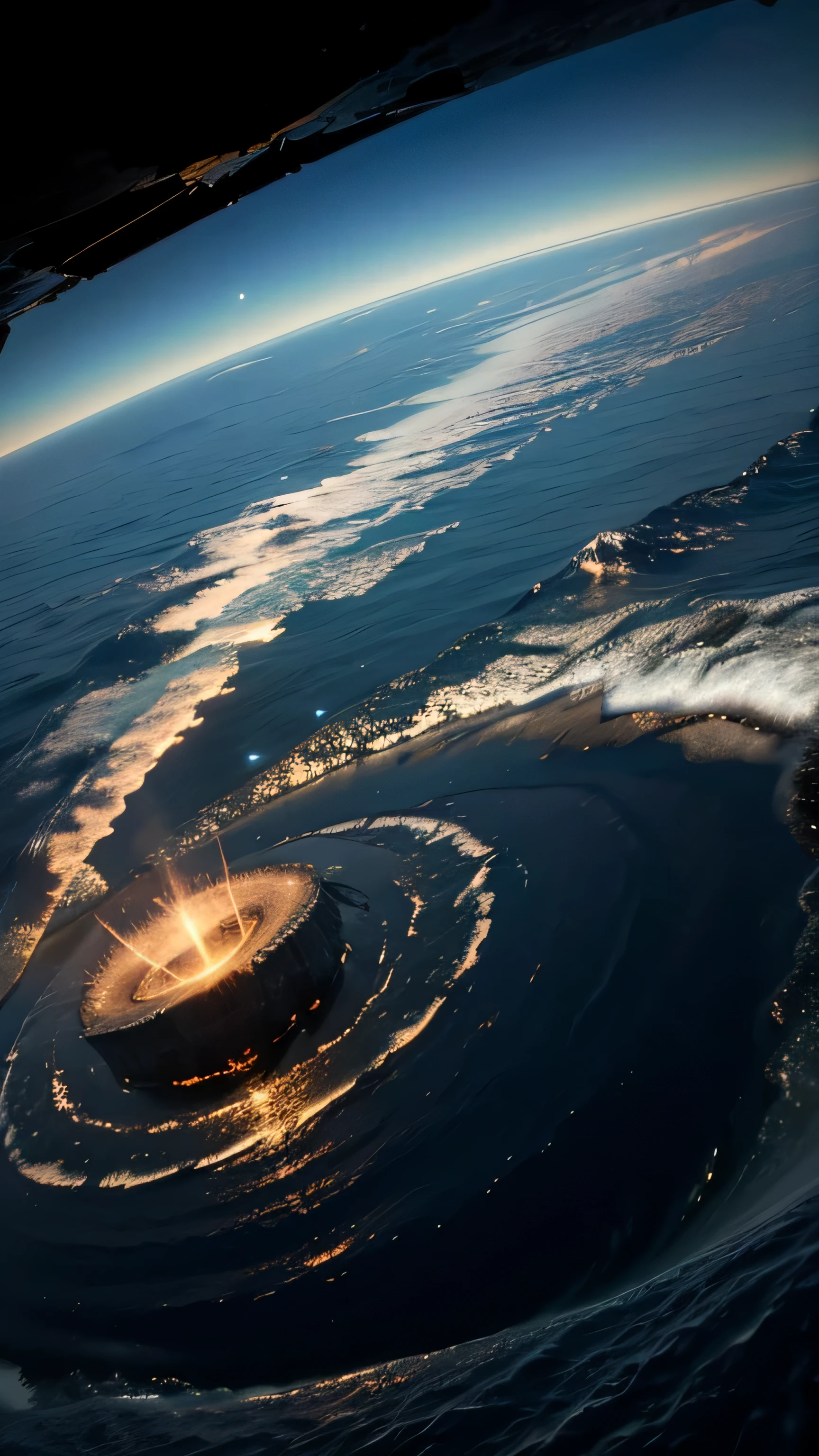 bermuda triangle vortex, 8k, high quality, super detail object